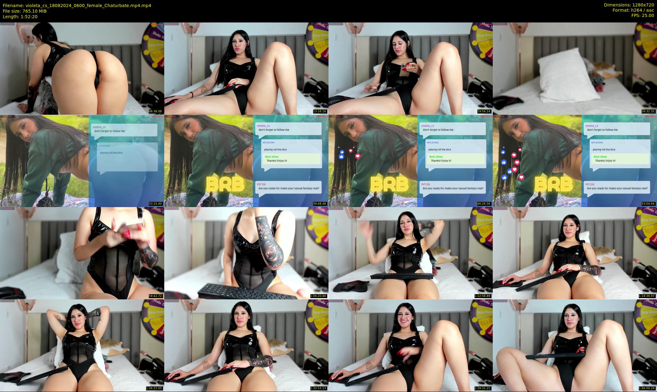 violeta_cs — 113 minute Chaturbate female cam show recording, 720p, Aug 18, 2024