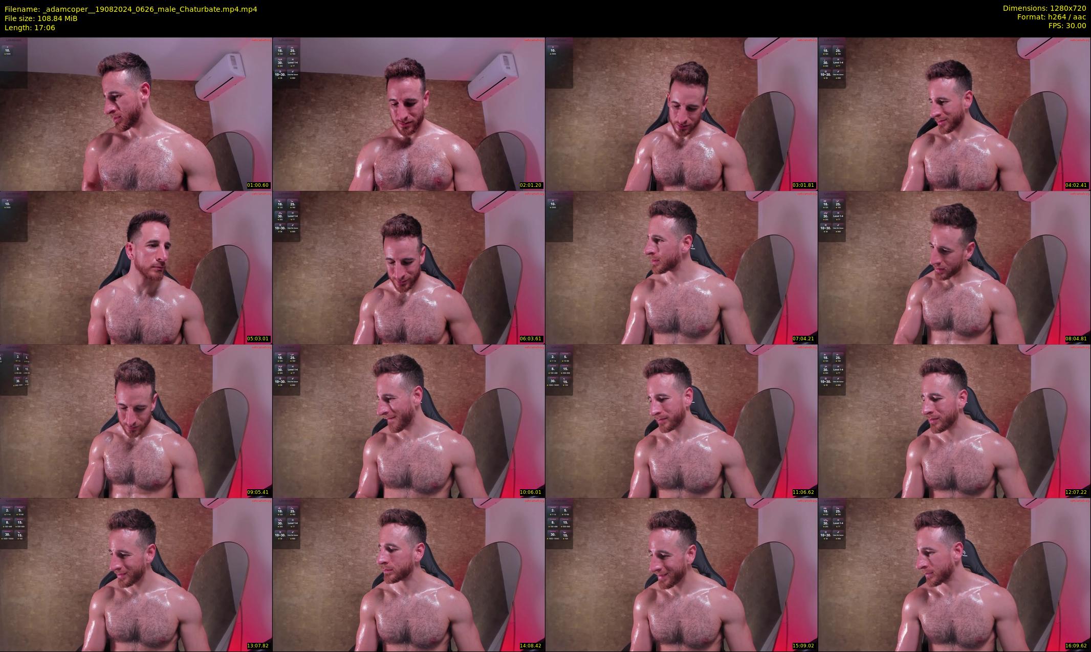 _adamcoper_ — 18 minute Chaturbate male cam show recording, 720p, Aug 19, 2024