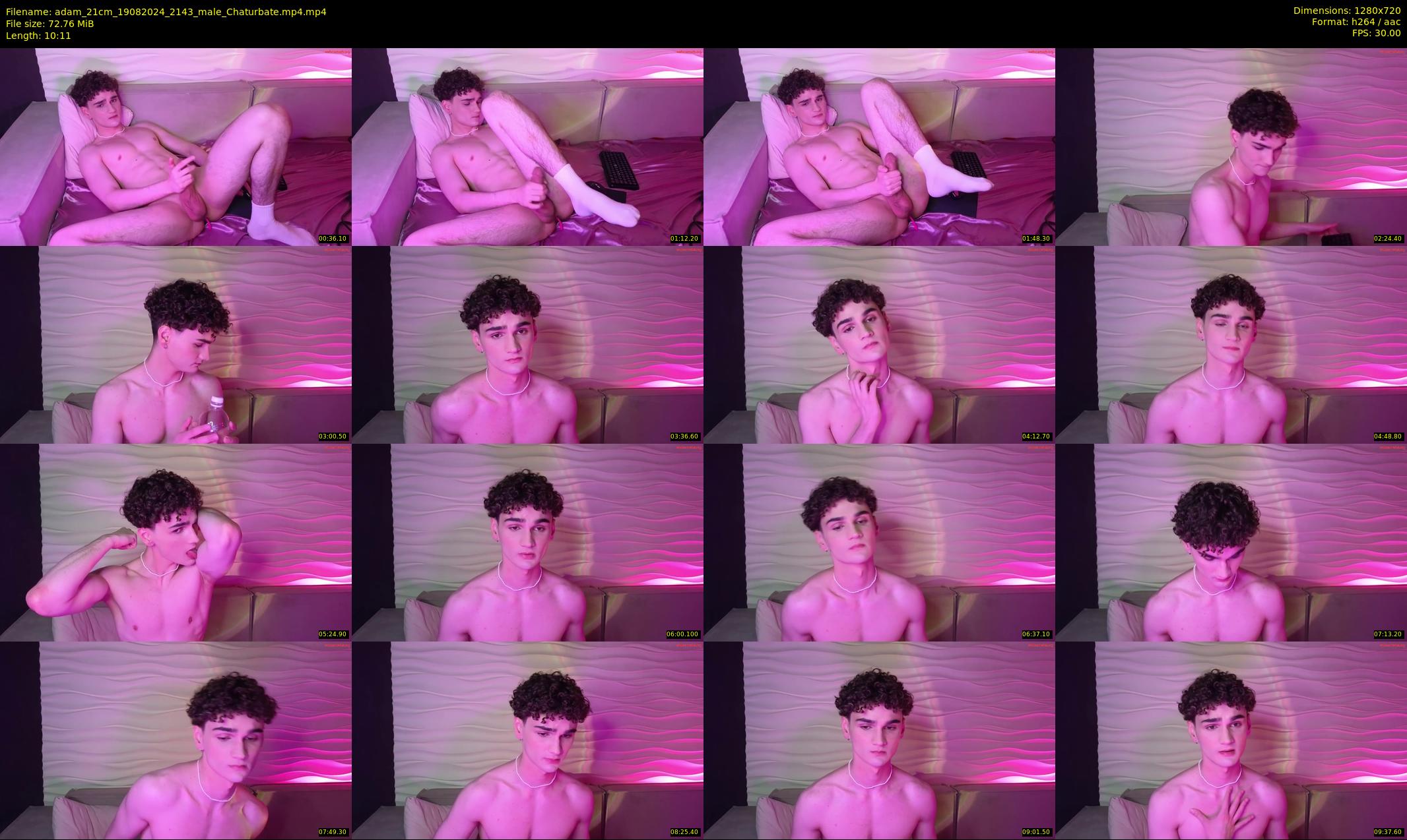 adam_21cm — 11 minute Chaturbate male cam show recording, 720p, Aug 19, 2024