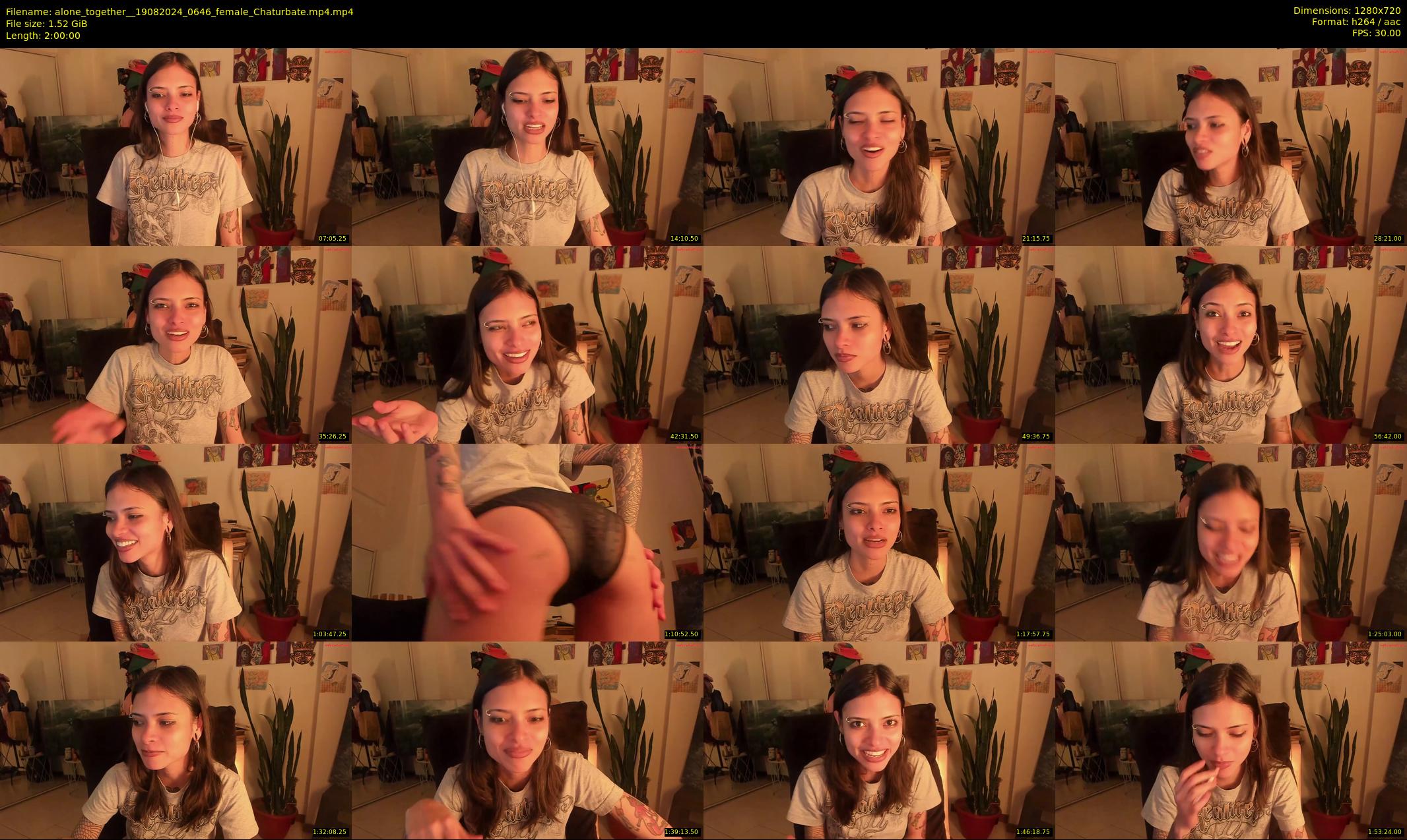 alone_together_ — 120 minute Chaturbate female cam show recording, 720p, Aug 19, 2024