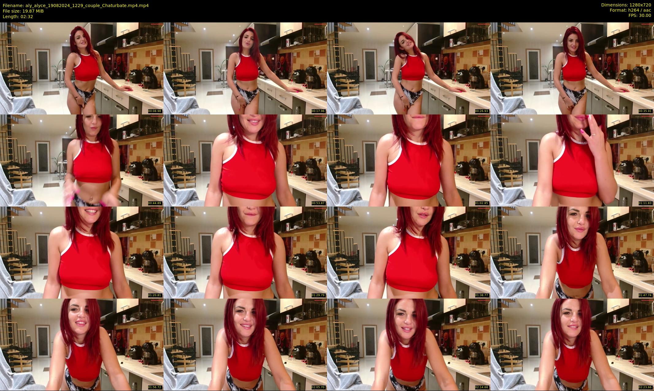 aly_alyce — 3 minute Chaturbate female cam show recording, 720p, Aug 19, 2024