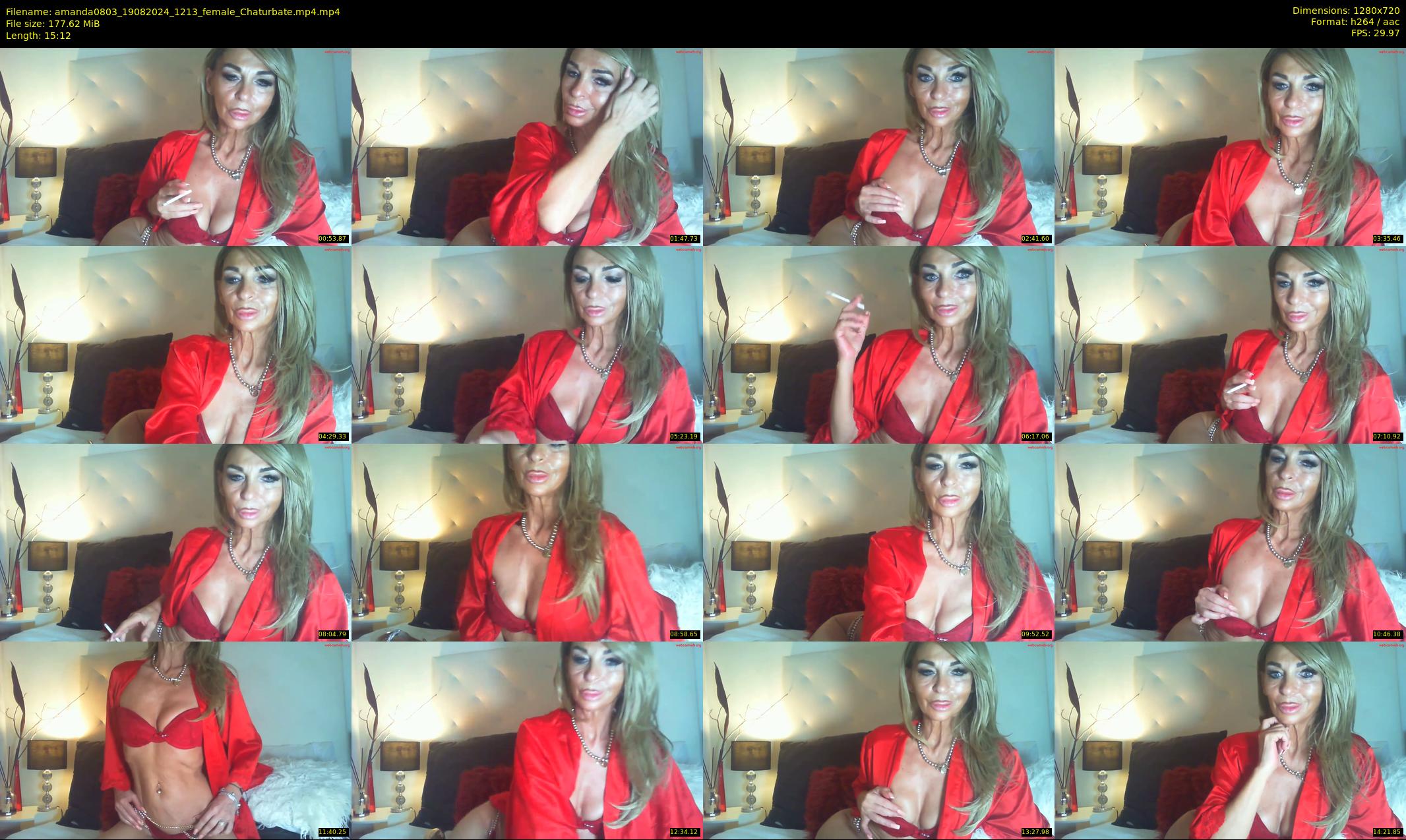 amanda0803 — 16 minute Chaturbate female cam show recording, 720p, Aug 19, 2024
