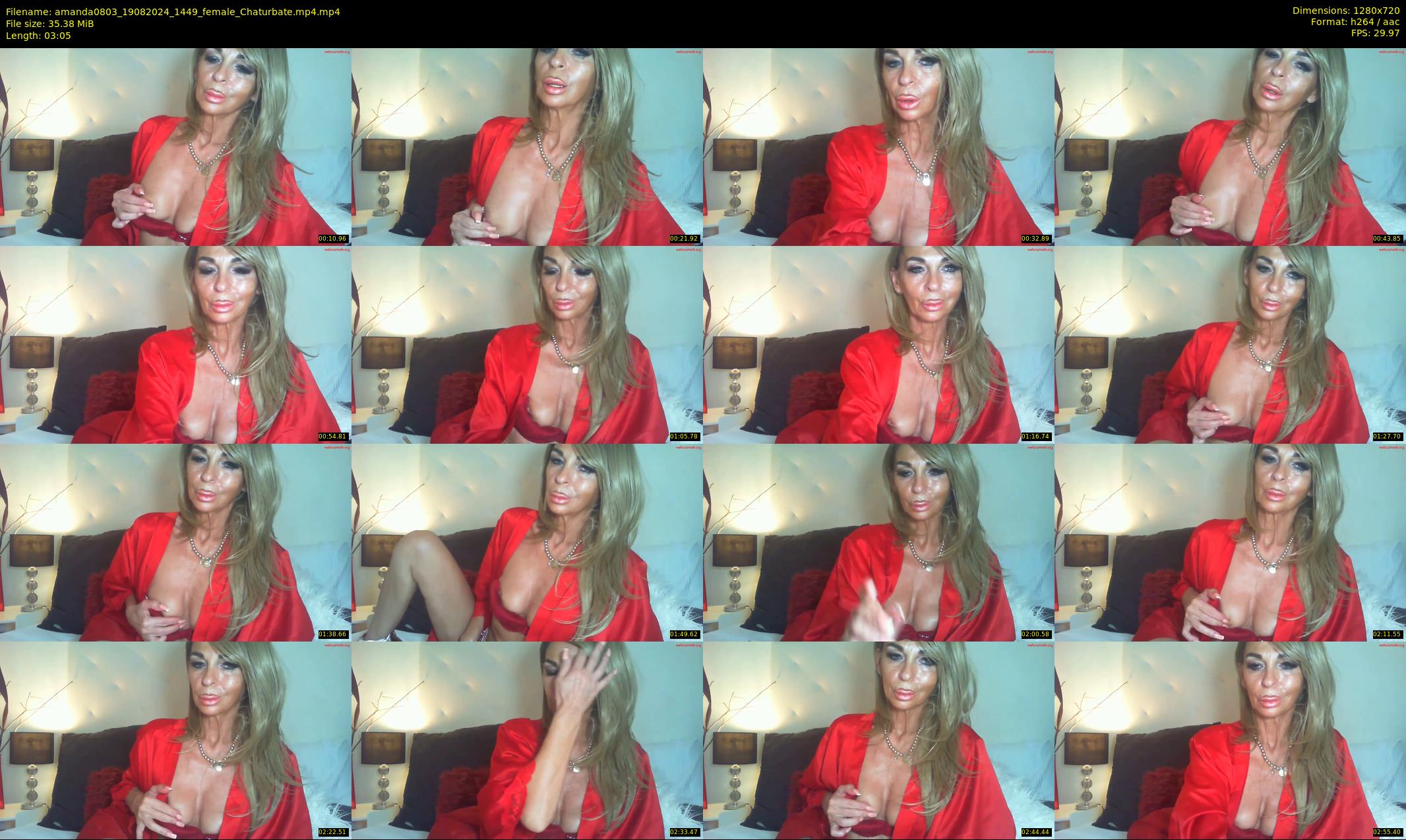 amanda0803 — 4 minute Chaturbate female cam show recording, 720p, Aug 19, 2024