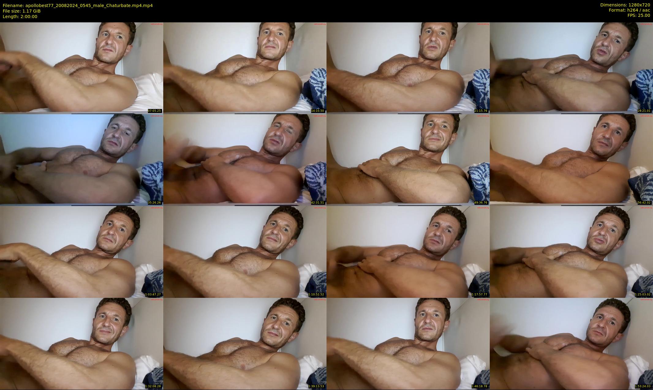 apollobest77 — 120 minute Chaturbate male cam show recording, 720p, Aug 20, 2024
