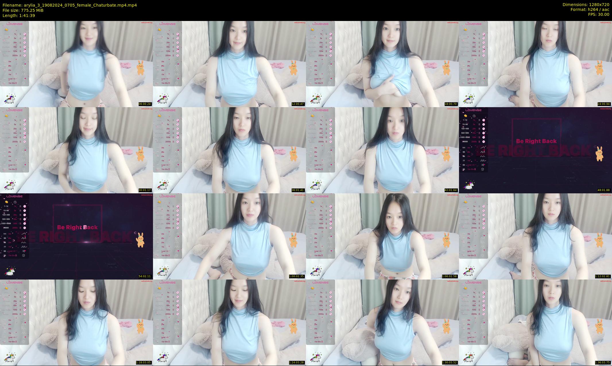 arylia_3 — 102 minute Chaturbate female cam show recording, 720p, Aug 19, 2024