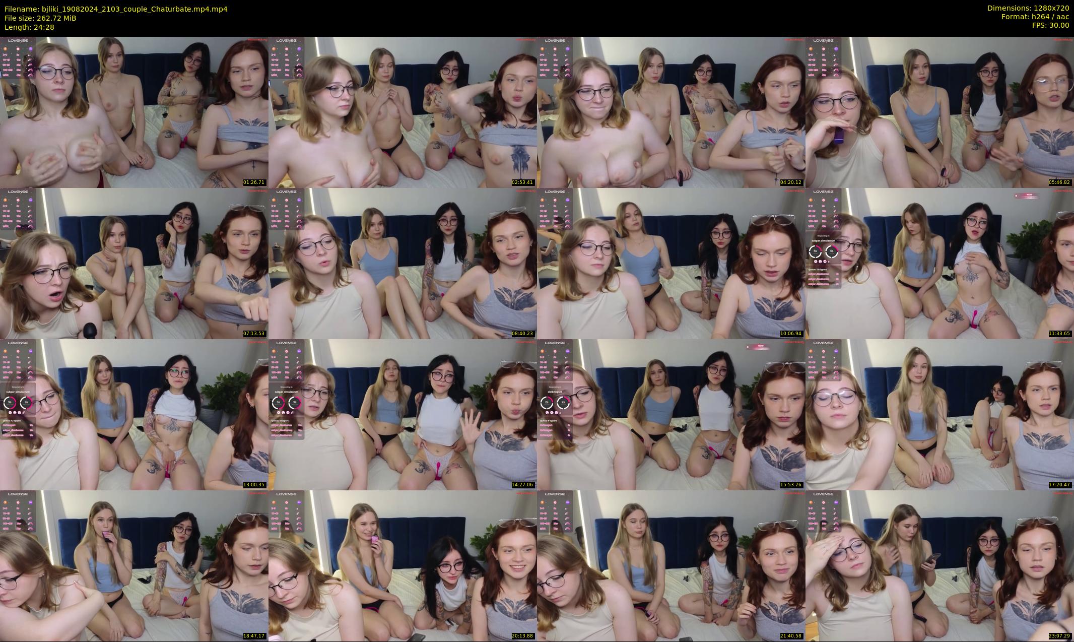 bjliki — 25 minute Chaturbate couple cam show recording, 720p, Aug 19, 2024