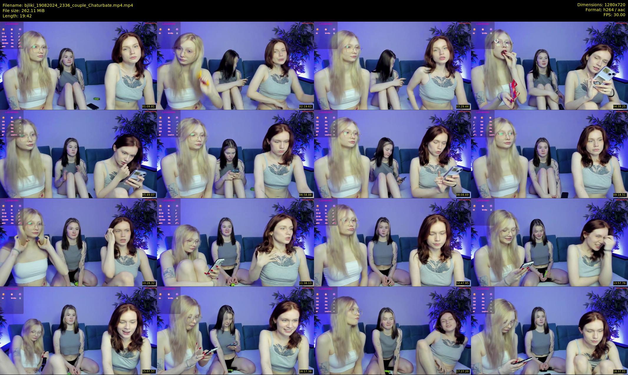 bjliki — 20 minute Chaturbate couple cam show recording, 720p, Aug 19, 2024