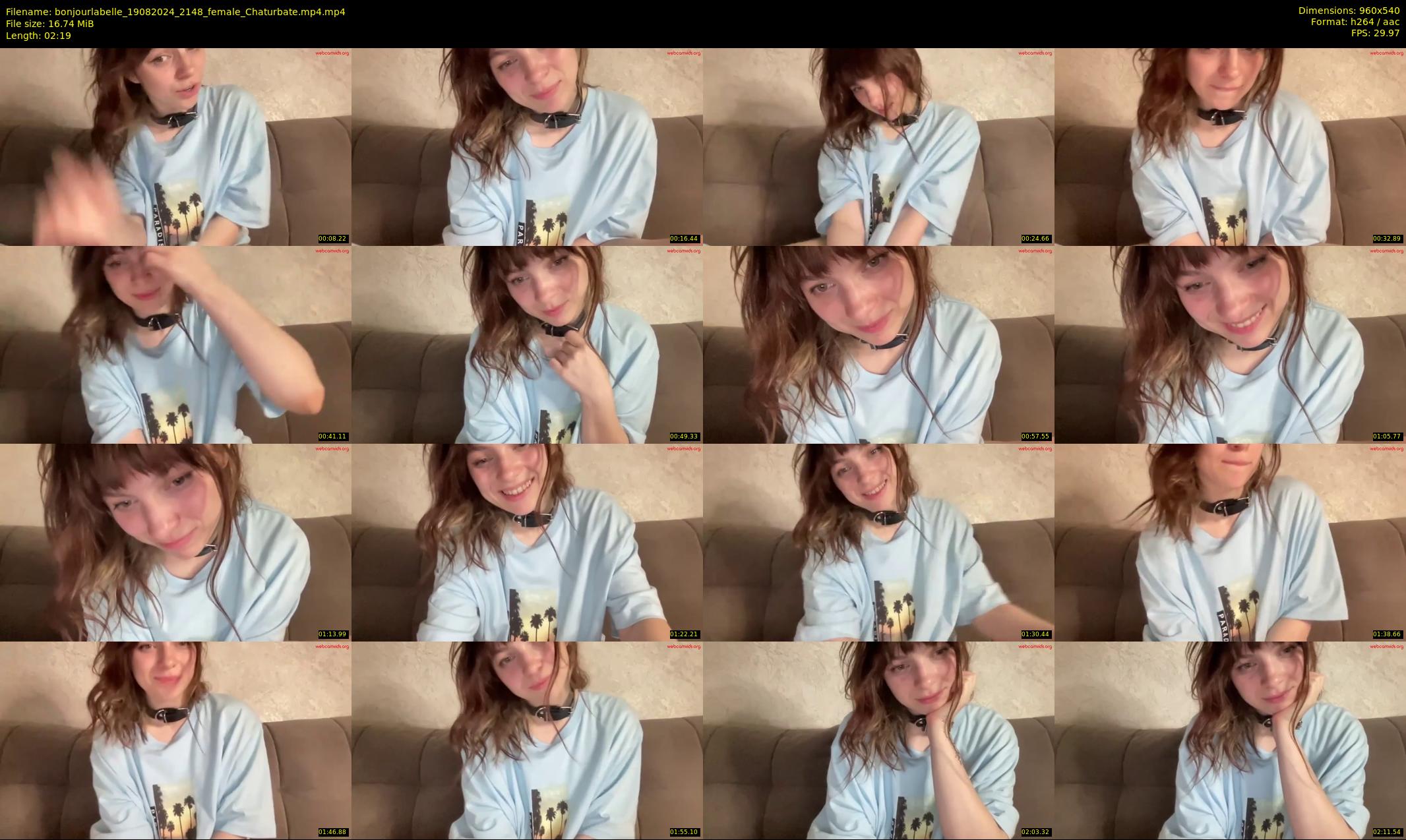 bonjourlabelle — 3 minute Chaturbate female cam show recording, 480p, Aug 19, 2024