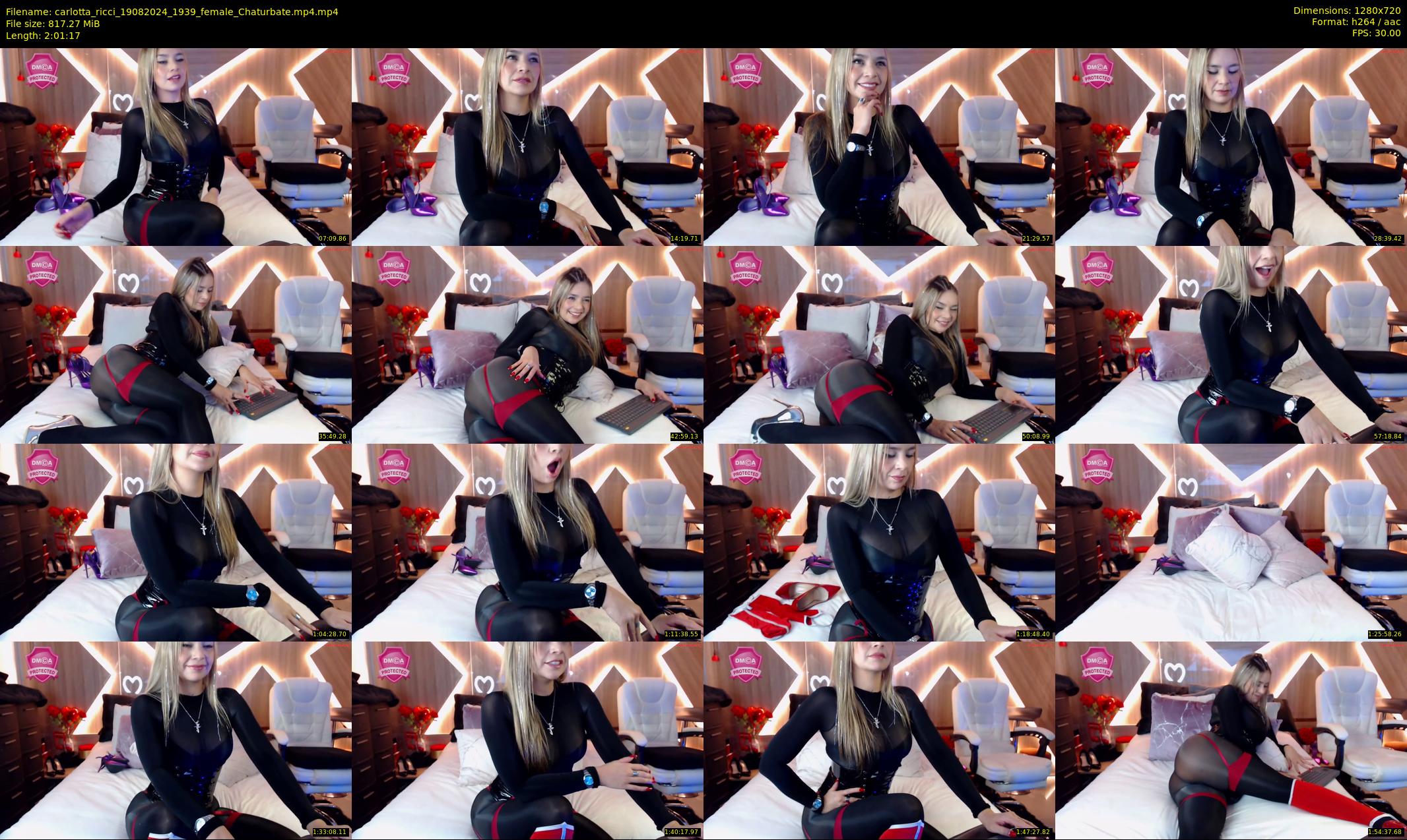 carlotta_ricci — 122 minute Chaturbate female cam show recording, 720p, Aug 19, 2024