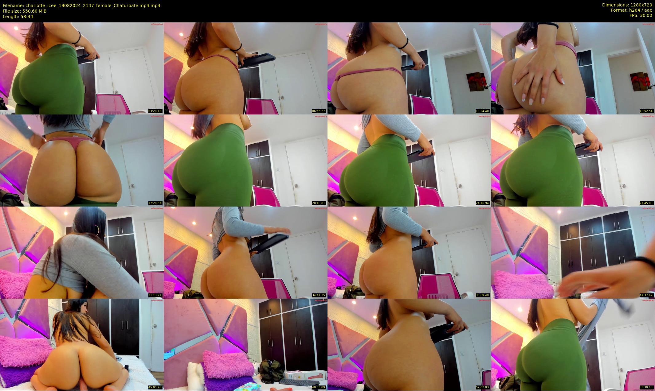 charlotte_icee — 59 minute Chaturbate female cam show recording, 720p, Aug 19, 2024
