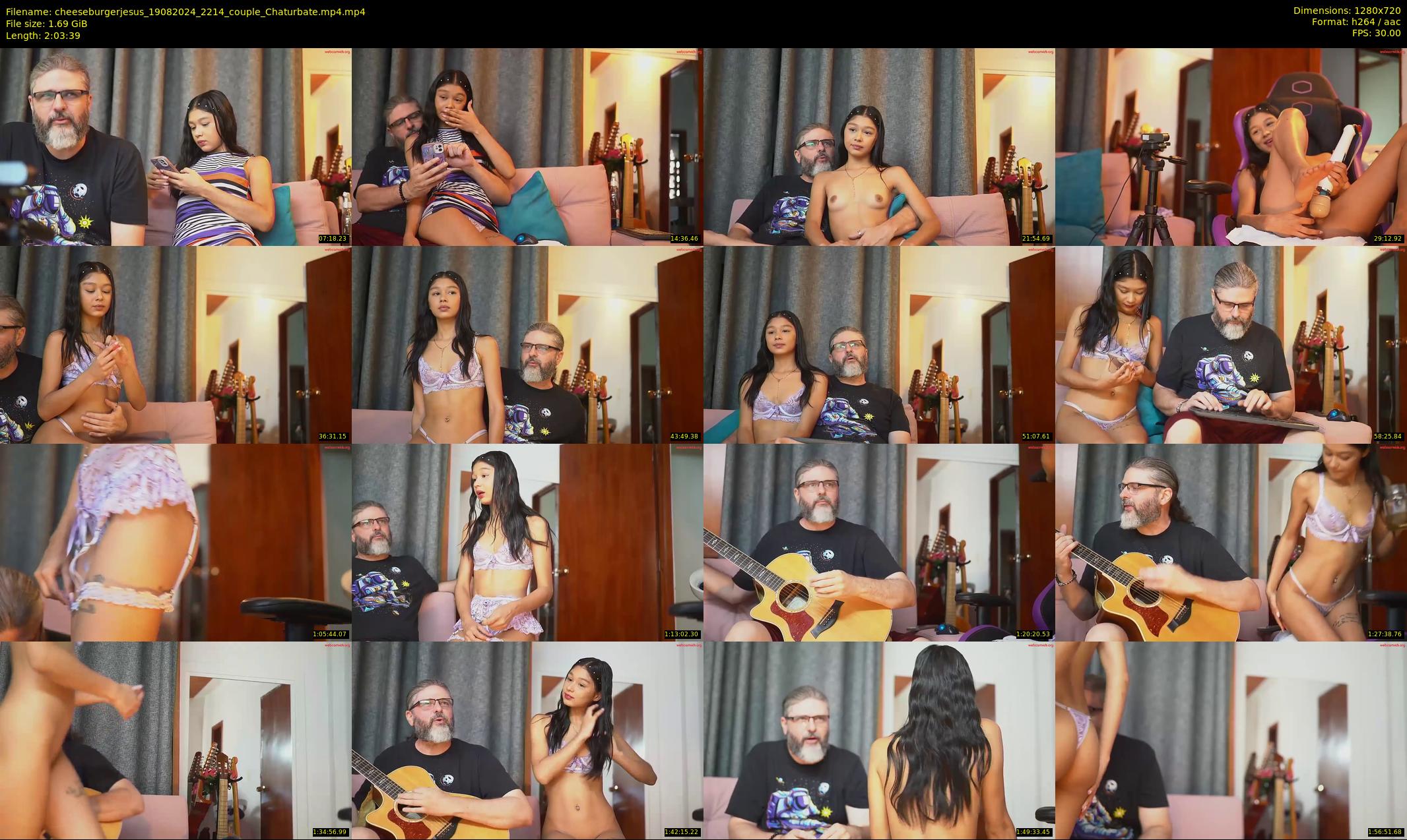 cheeseburgerjesus — 124 minute Chaturbate couple cam show recording, 720p, Aug 19, 2024