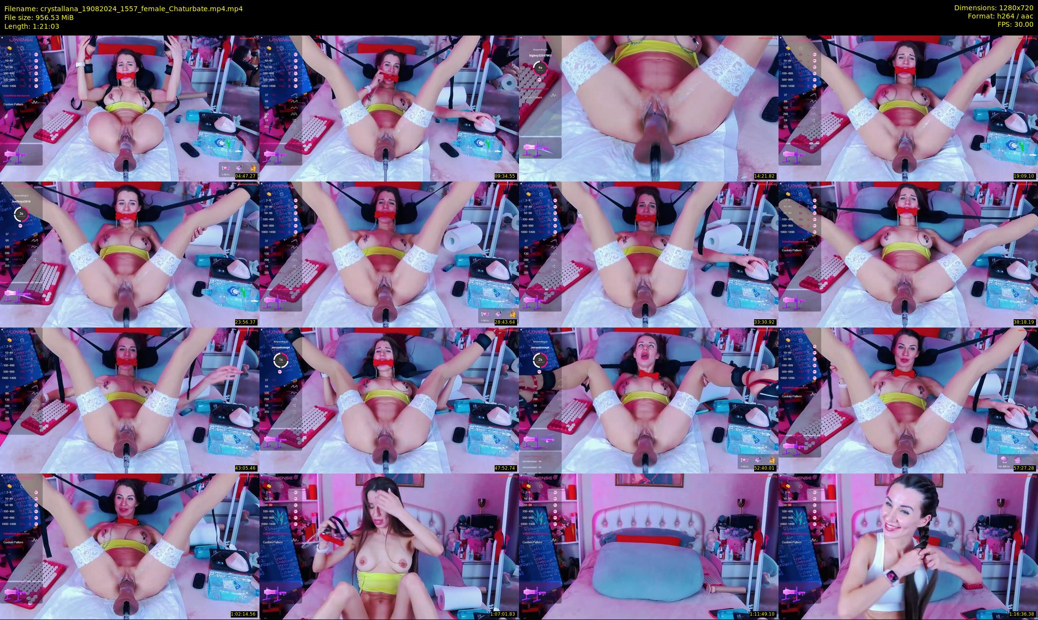 crystallana — 82 minute Chaturbate female cam show recording, 720p, Aug 19, 2024
