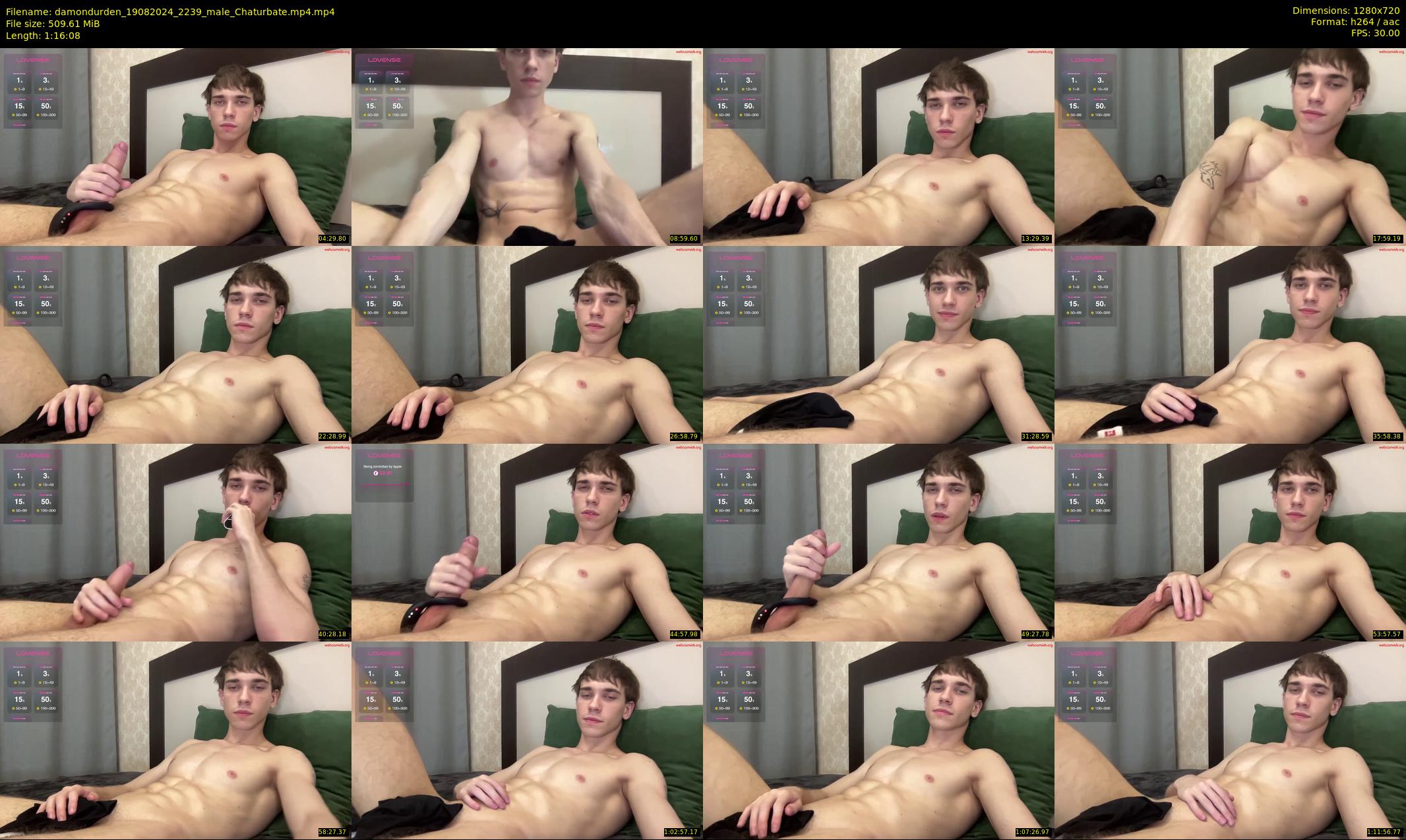 damondurden — 77 minute Chaturbate male cam show recording, 720p, Aug 19, 2024