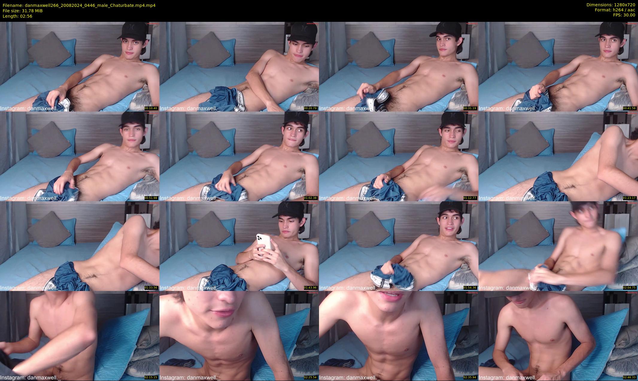 danmaxwell266 — 3 minute Chaturbate male cam show recording, 720p, Aug 20, 2024