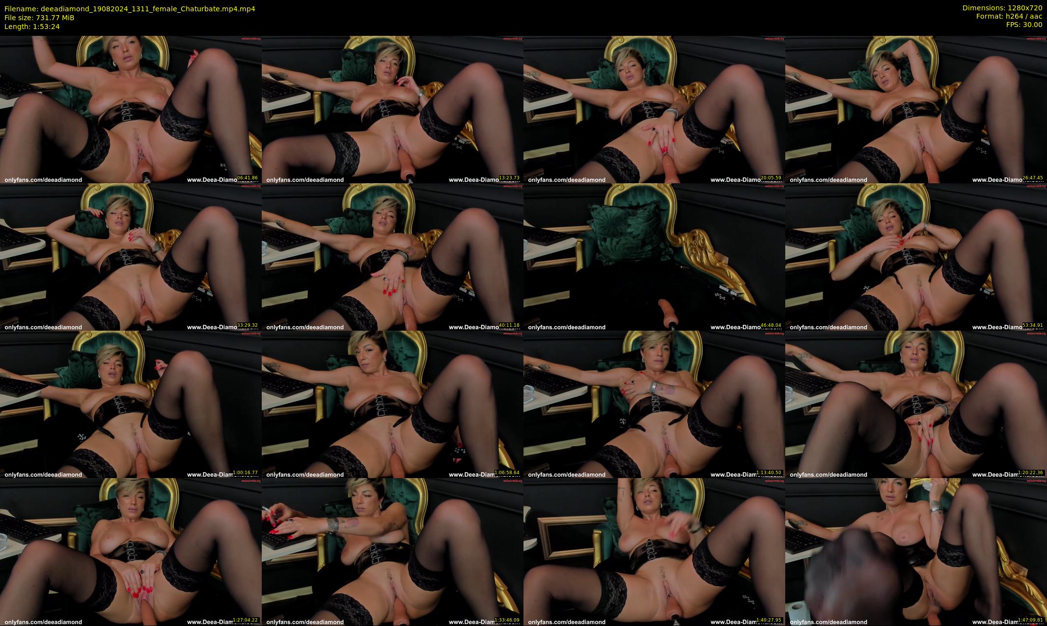 deeadiamond — 114 minute Chaturbate female cam show recording, 720p, Aug 19, 2024
