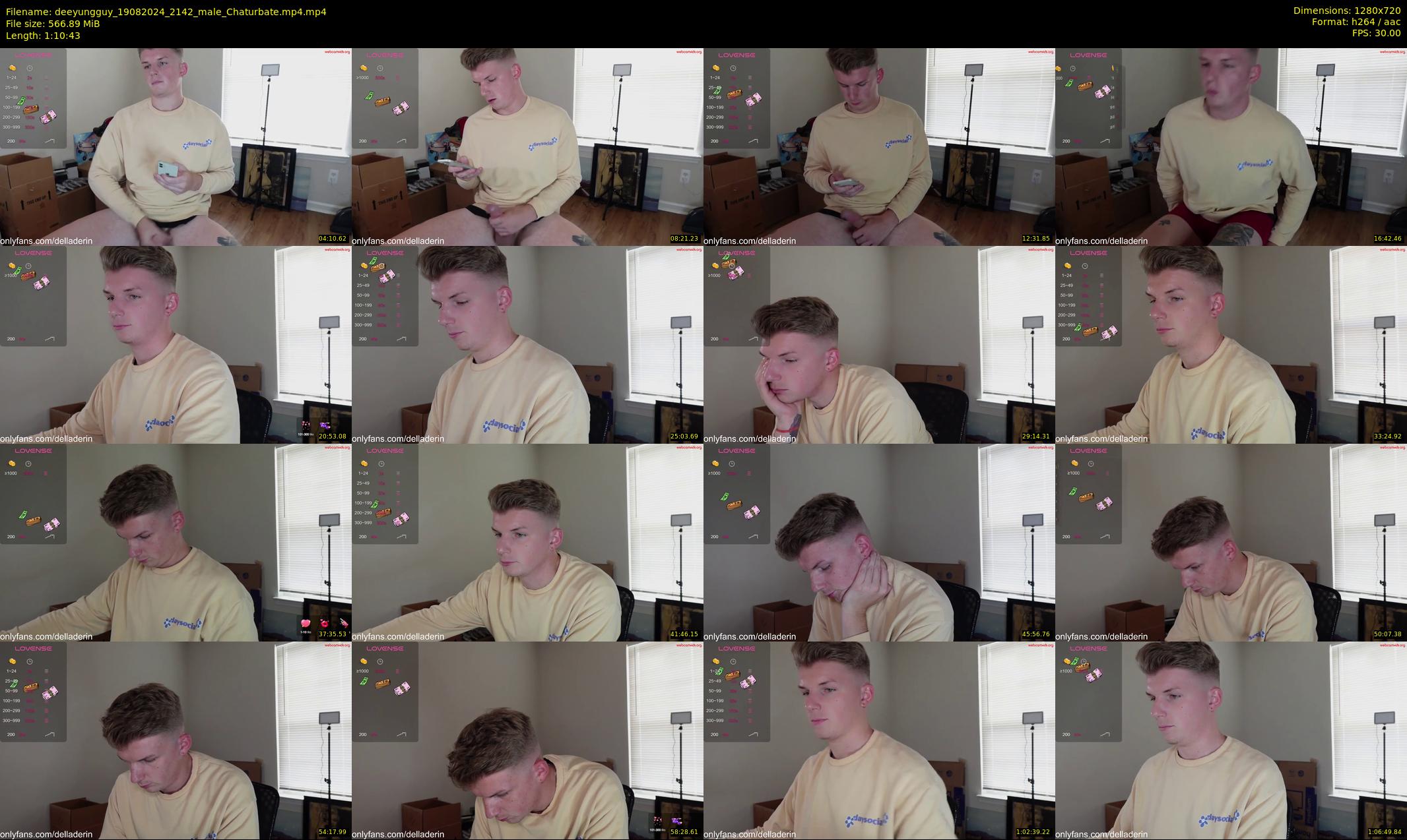 deeyungguy — 71 minute Chaturbate male cam show recording, 720p, Aug 19, 2024