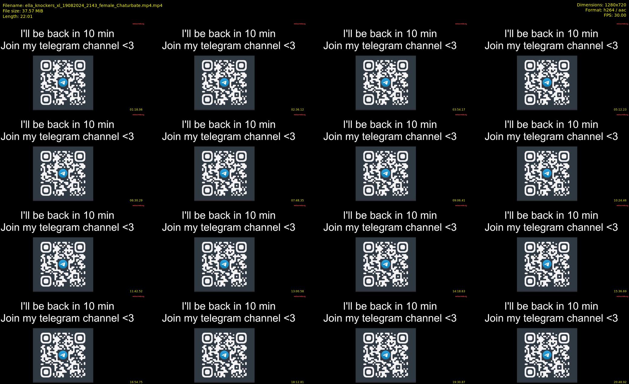 ella_knockers_xl — 23 minute Chaturbate female cam show recording, 720p, Aug 19, 2024