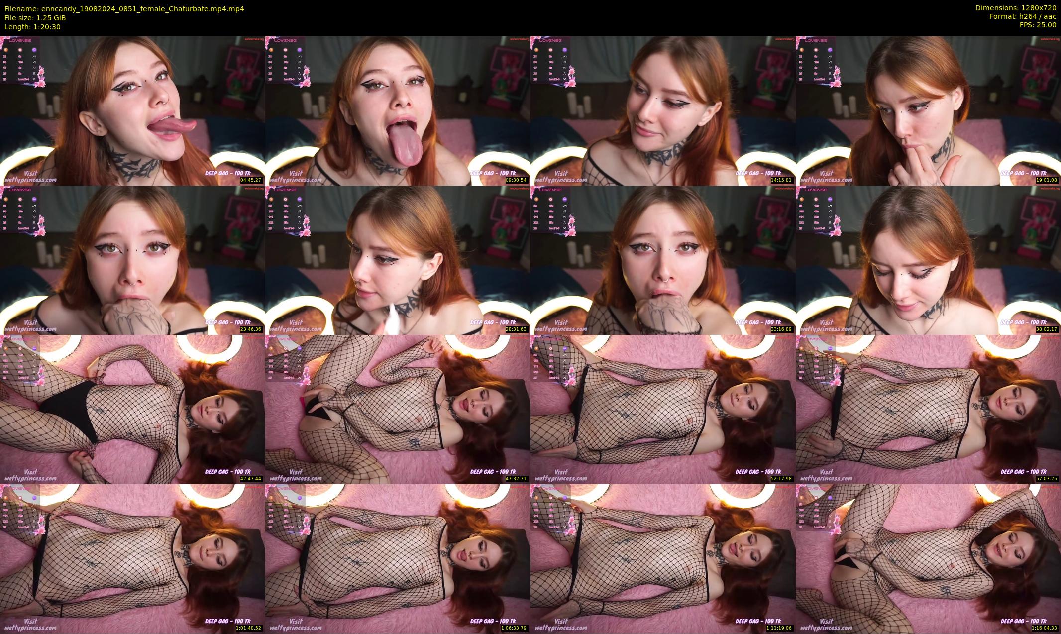 enncandy — 81 minute Chaturbate female cam show recording, 720p, Aug 19, 2024