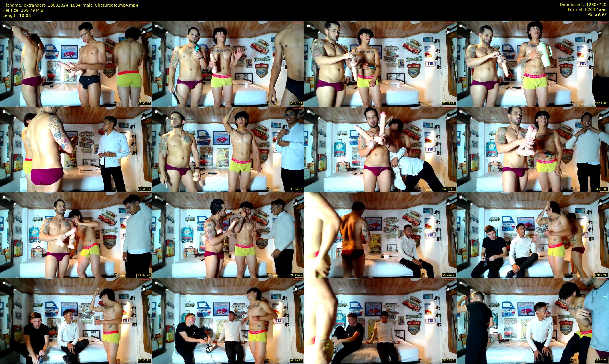 extrangers — 11 minute Chaturbate male cam show recording, 720p, Aug 19, 2024