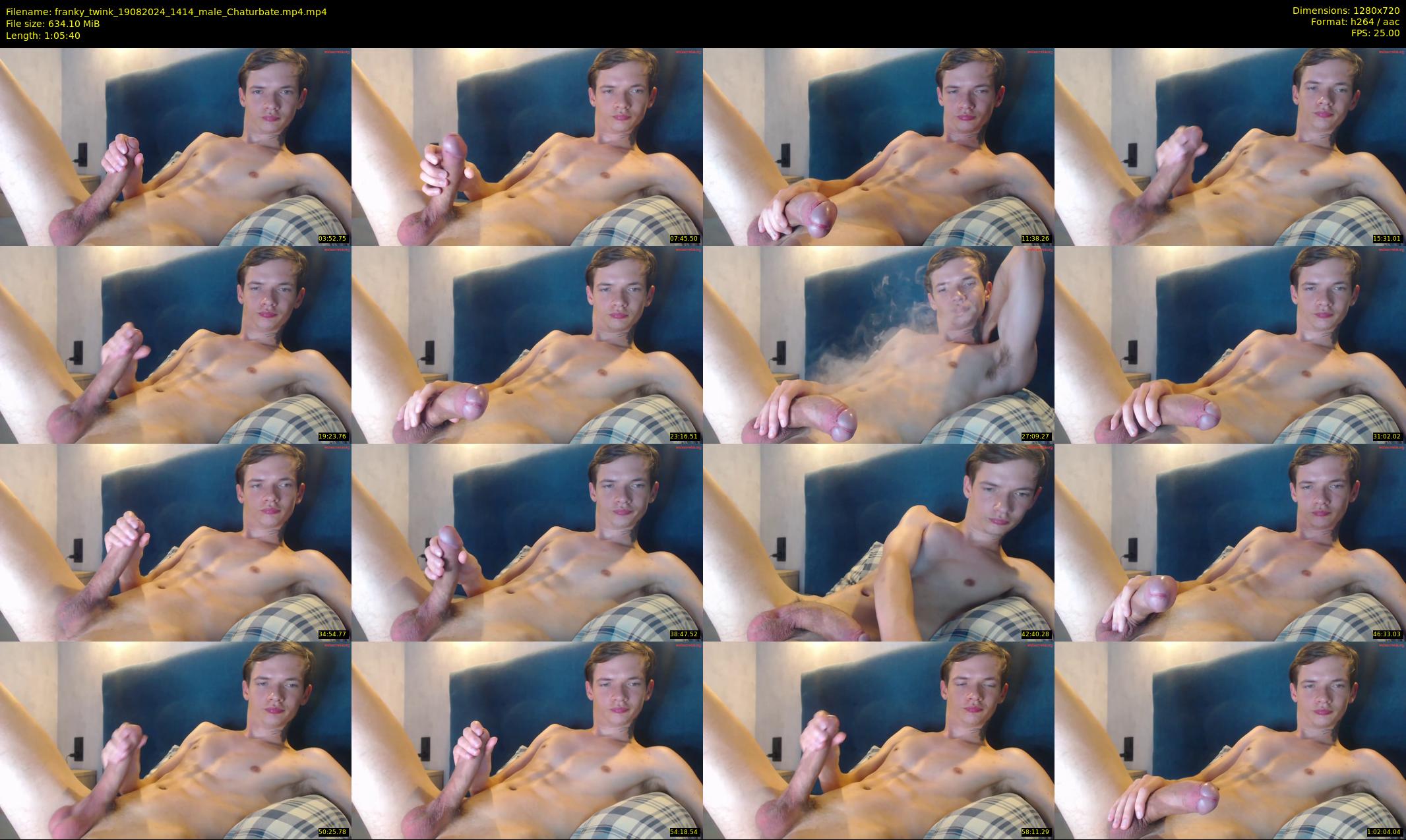 franky_twink — 66 minute Chaturbate male cam show recording, 720p, Aug 19, 2024