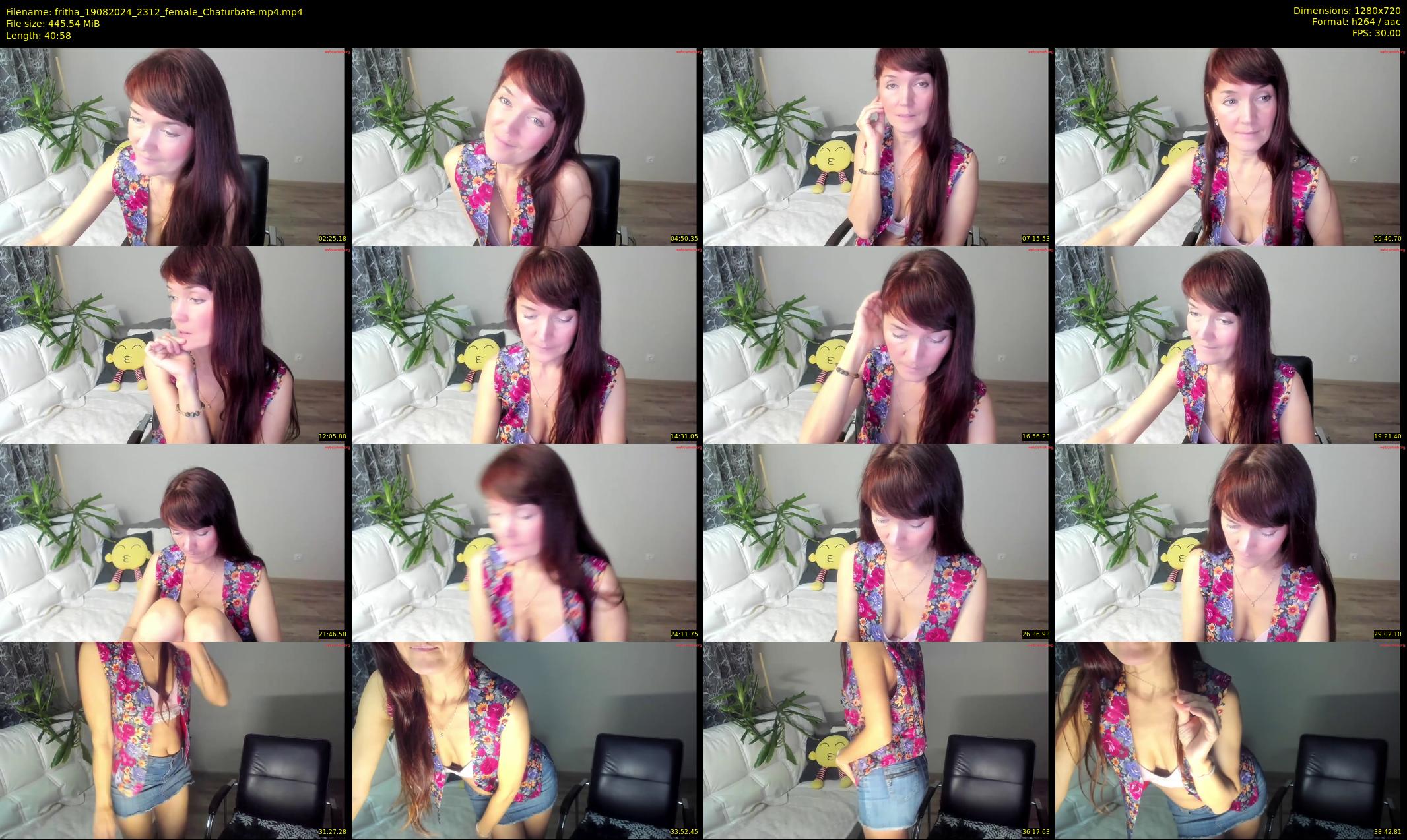 fritha — 41 minute Chaturbate female cam show recording, 720p, Aug 19, 2024