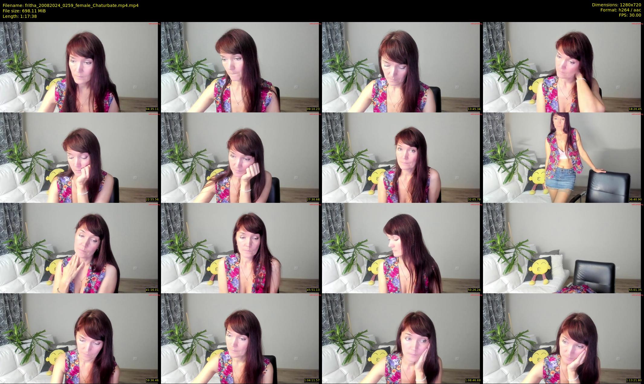 fritha — 78 minute Chaturbate female cam show recording, 720p, Aug 20, 2024