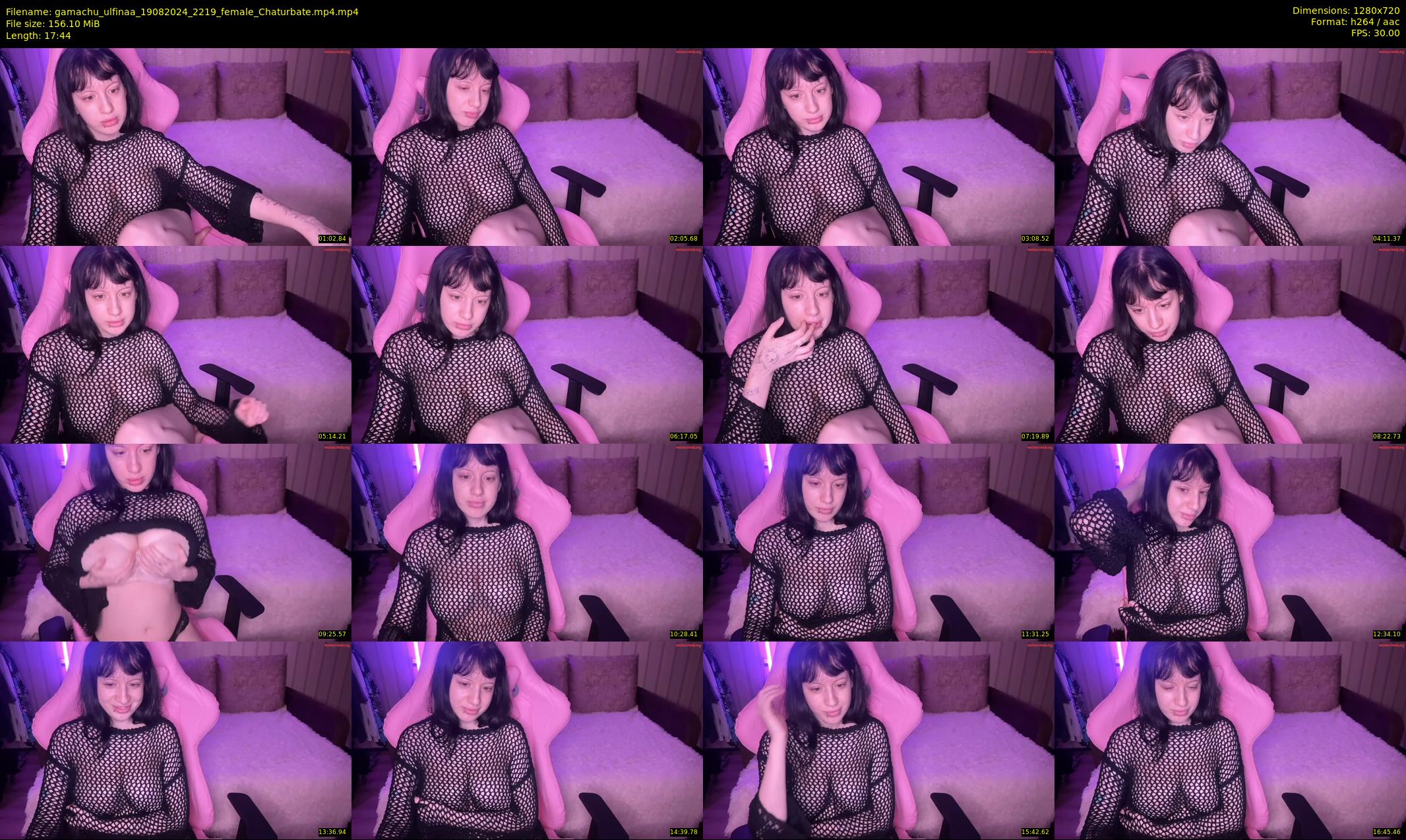 gamachu_ulfinaa — 18 minute Chaturbate female cam show recording, 720p, Aug 19, 2024