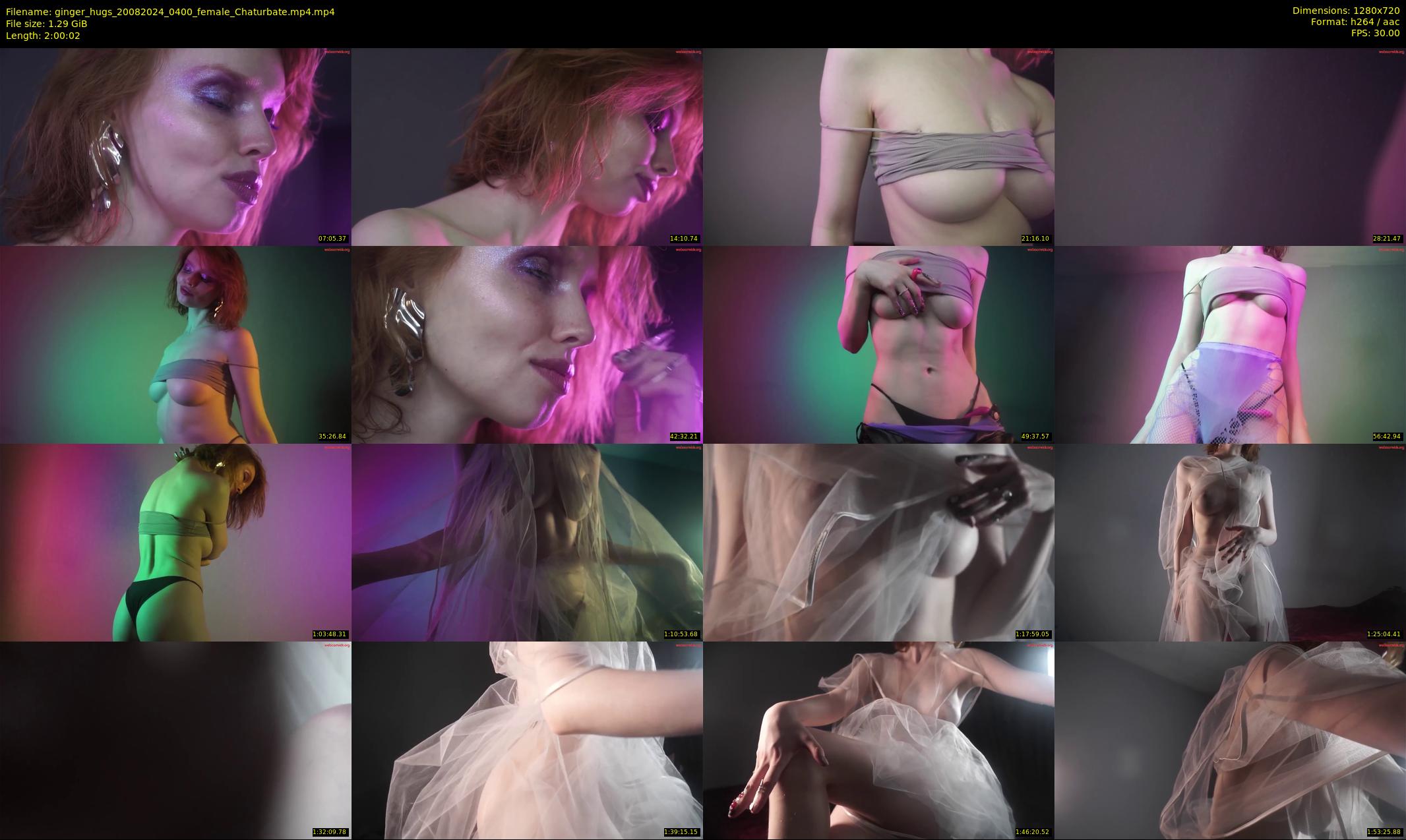 ginger_hugs — 121 minute Chaturbate female cam show recording, 720p, Aug 20, 2024