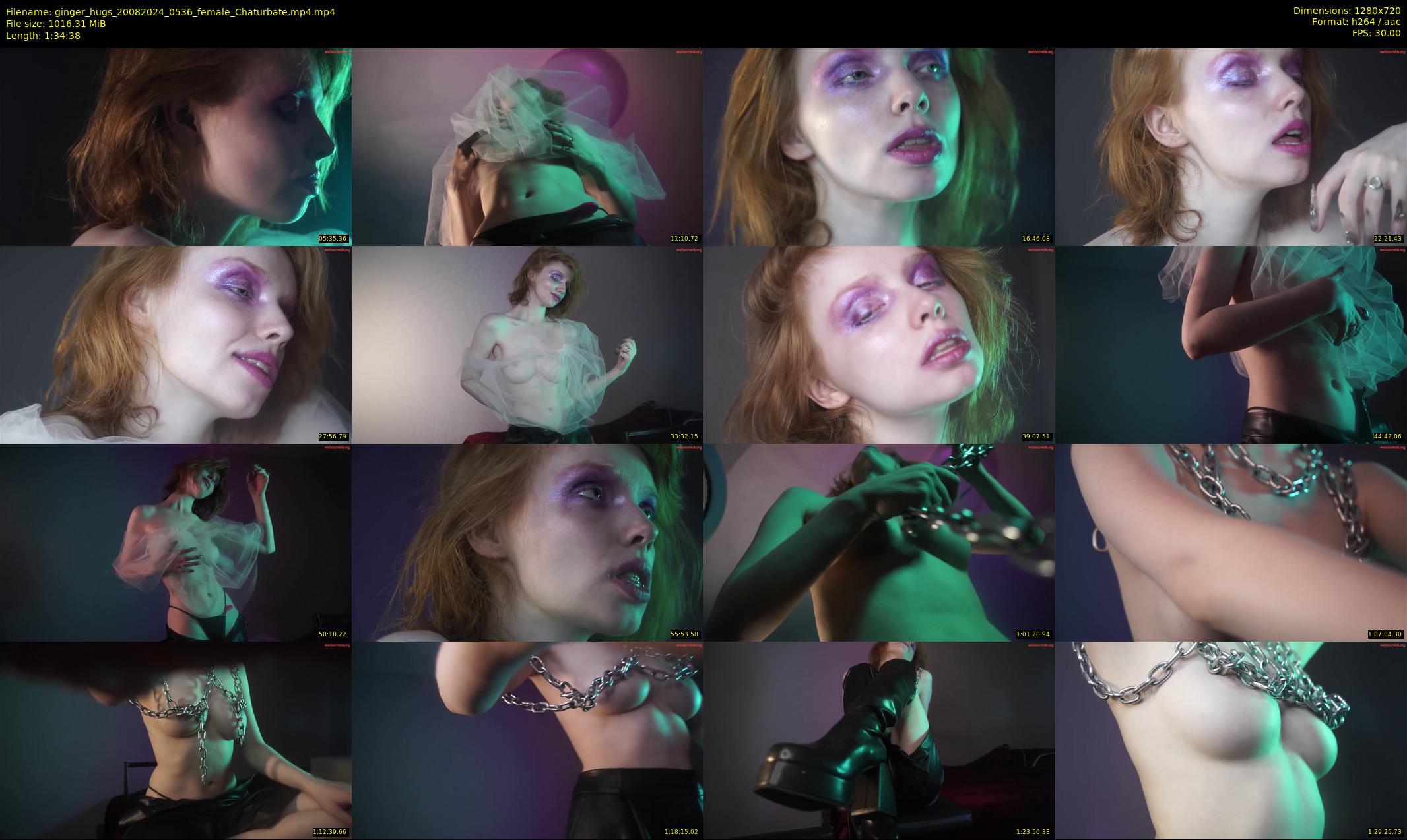 ginger_hugs — 95 minute Chaturbate female cam show recording, 720p, Aug 20, 2024