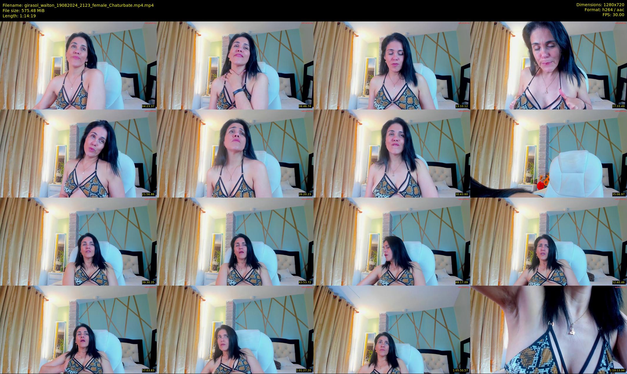girasol_walton — 75 minute Chaturbate female cam show recording, 720p, Aug 19, 2024