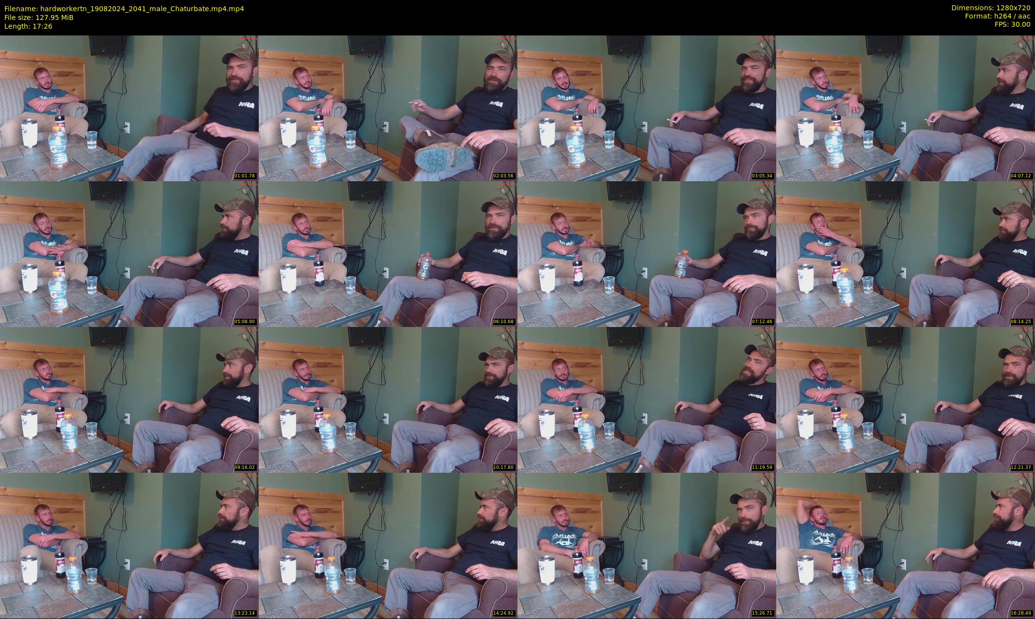hardworkertn — 18 minute Chaturbate male cam show recording, 720p, Aug 19, 2024