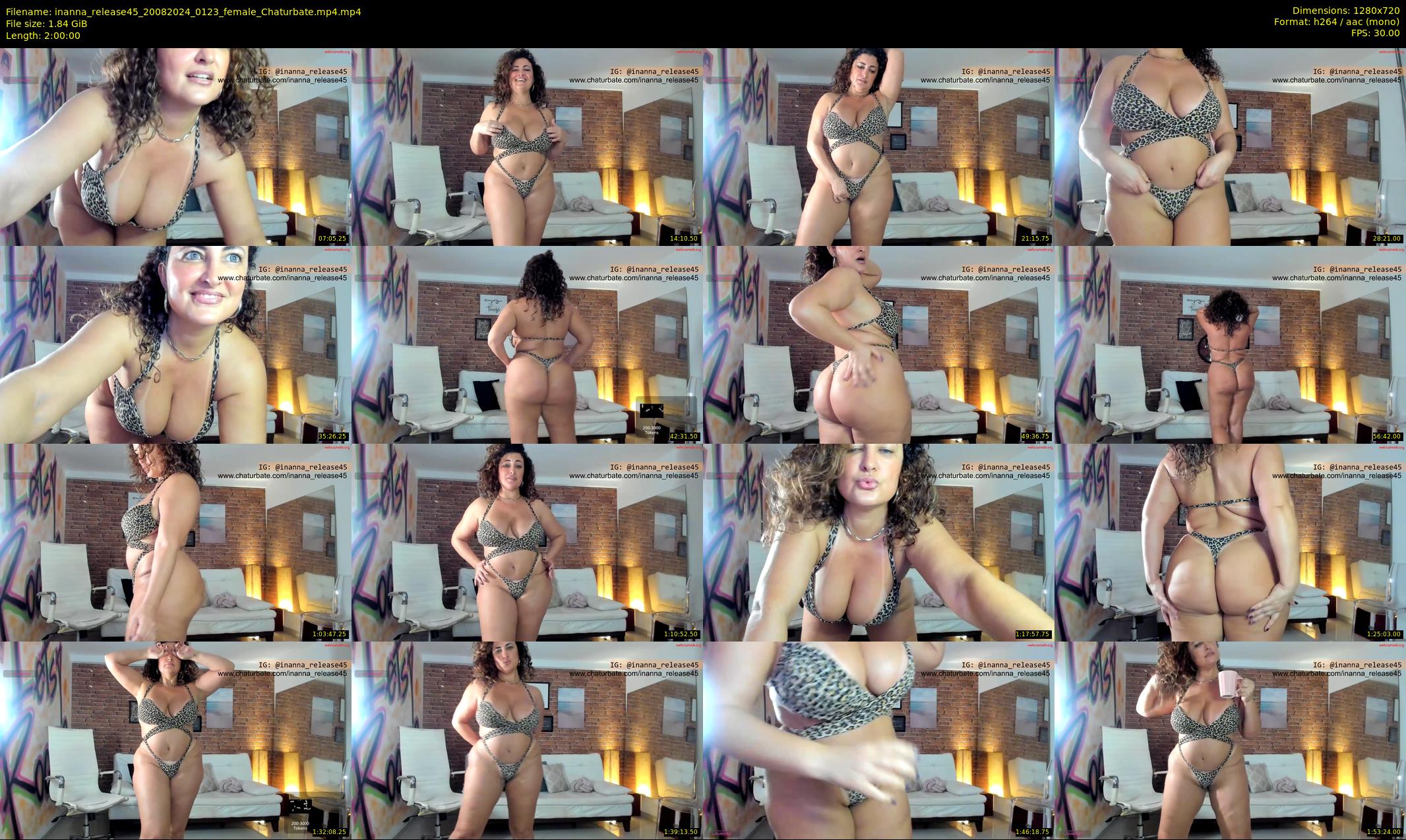 inanna_release45 — 120 minute Chaturbate female cam show recording, 720p, Aug 20, 2024