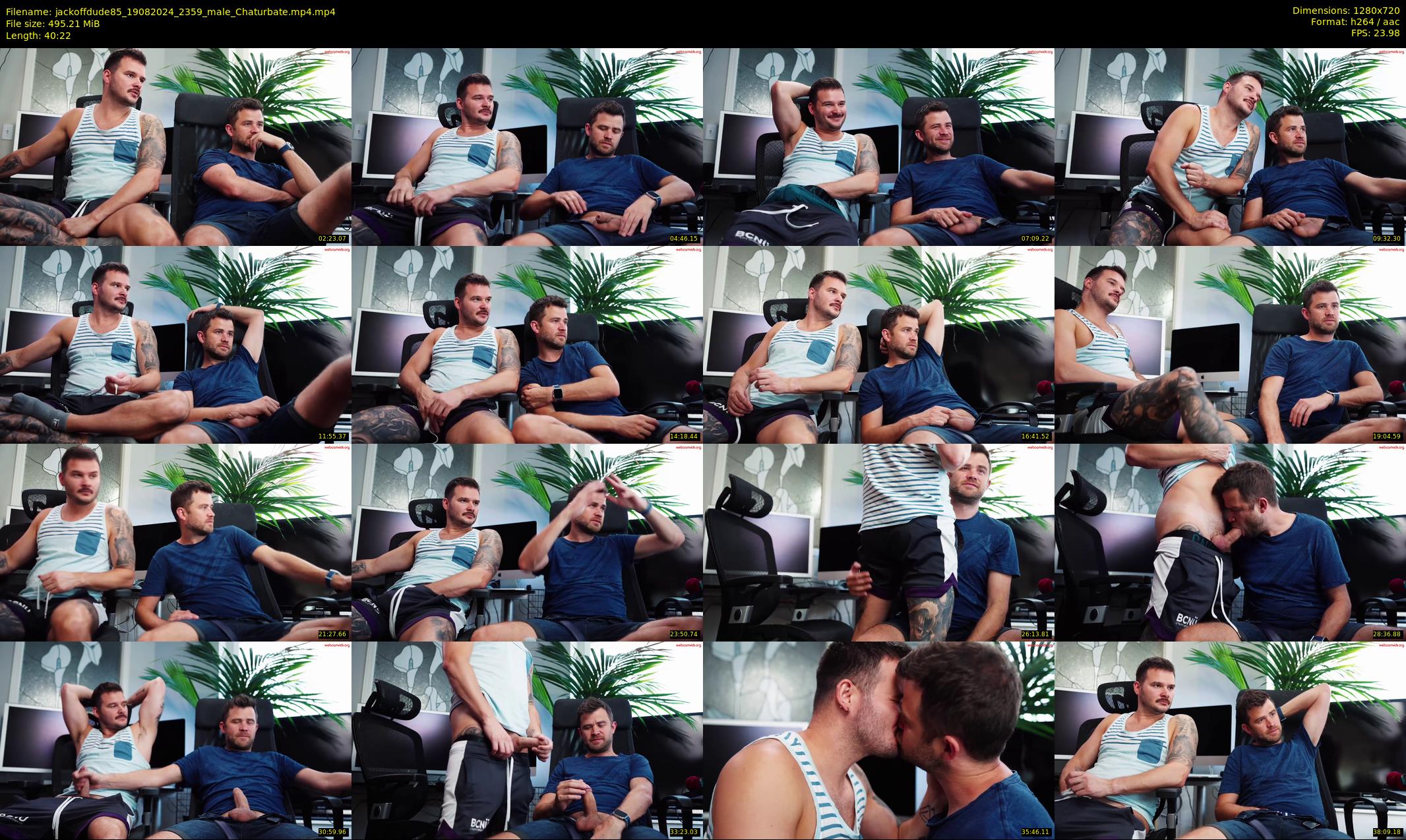 jackoffdude85 — 41 minute Chaturbate male cam show recording, 720p, Aug 19, 2024