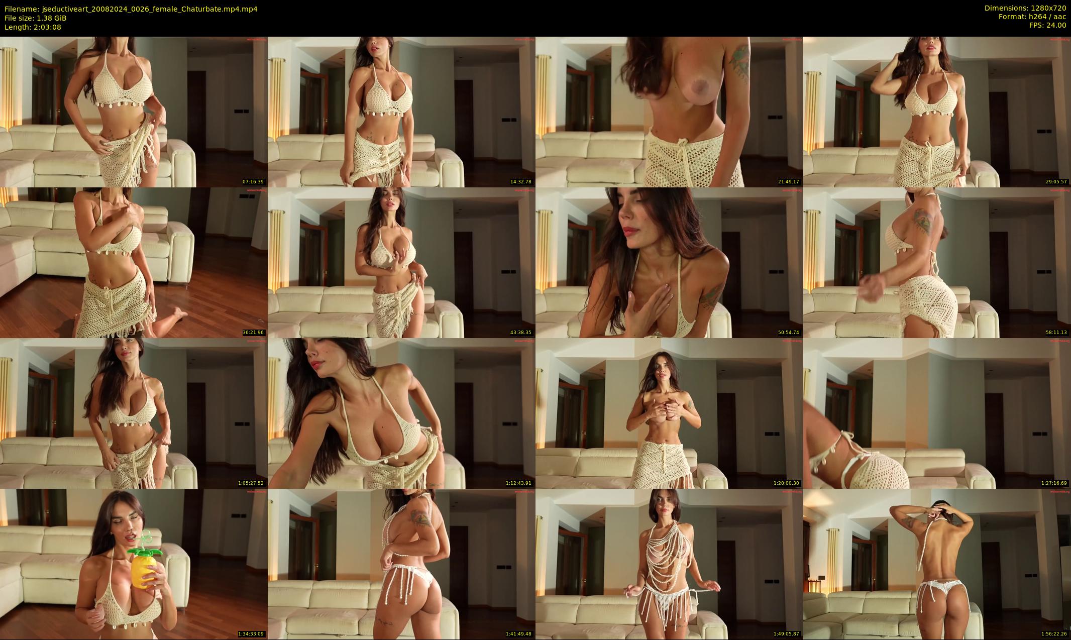 jseductiveart — 124 minute Chaturbate female cam show recording, 720p, Aug 20, 2024