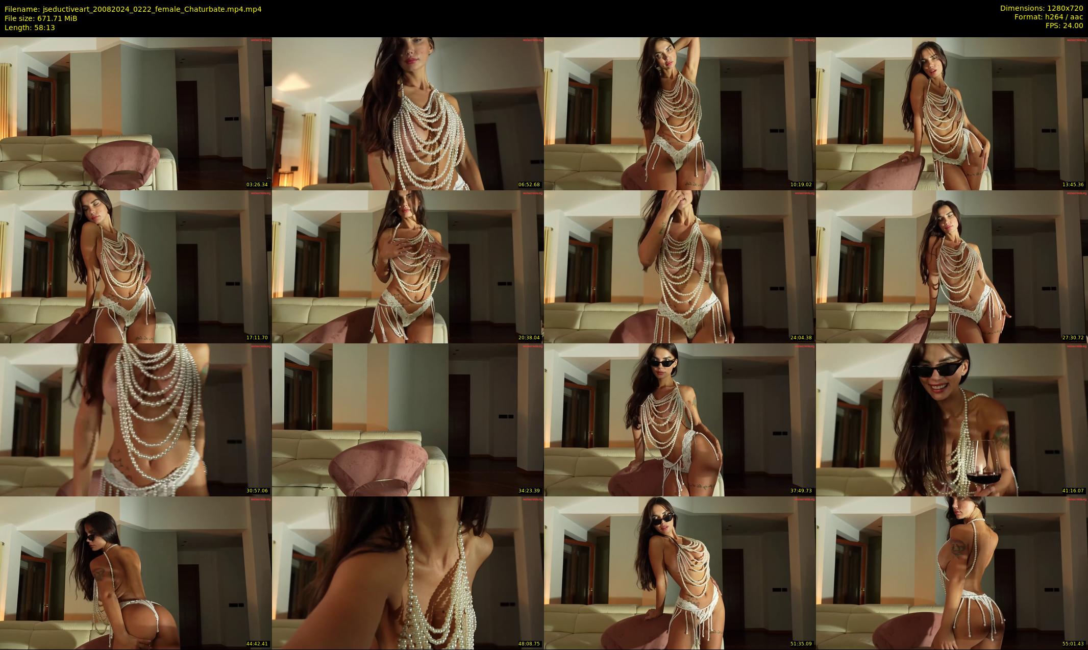 jseductiveart — 59 minute Chaturbate female cam show recording, 720p, Aug 20, 2024