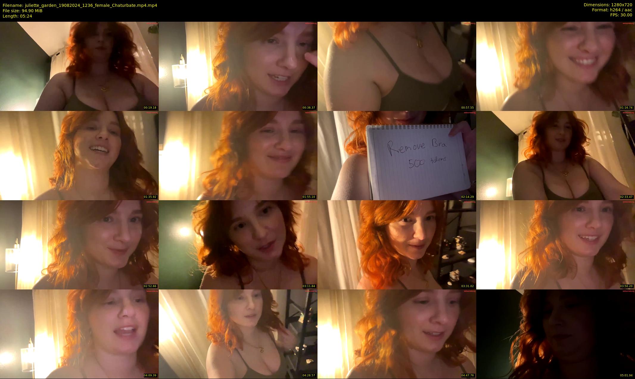 juliette_garden — 6 minute Chaturbate female cam show recording, 720p, Aug 19, 2024