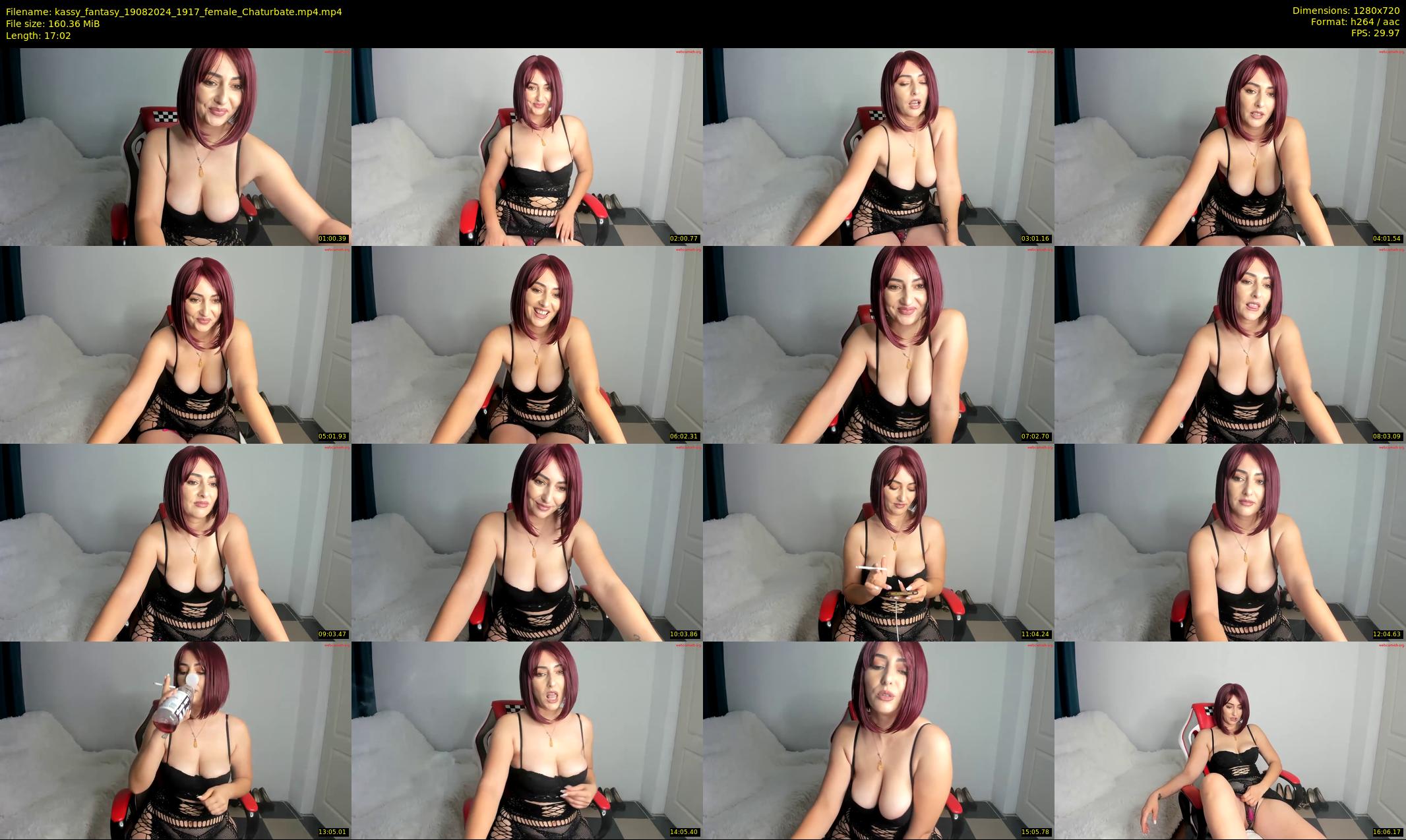 kassy_fantasy — 18 minute Chaturbate female cam show recording, 720p, Aug 19, 2024