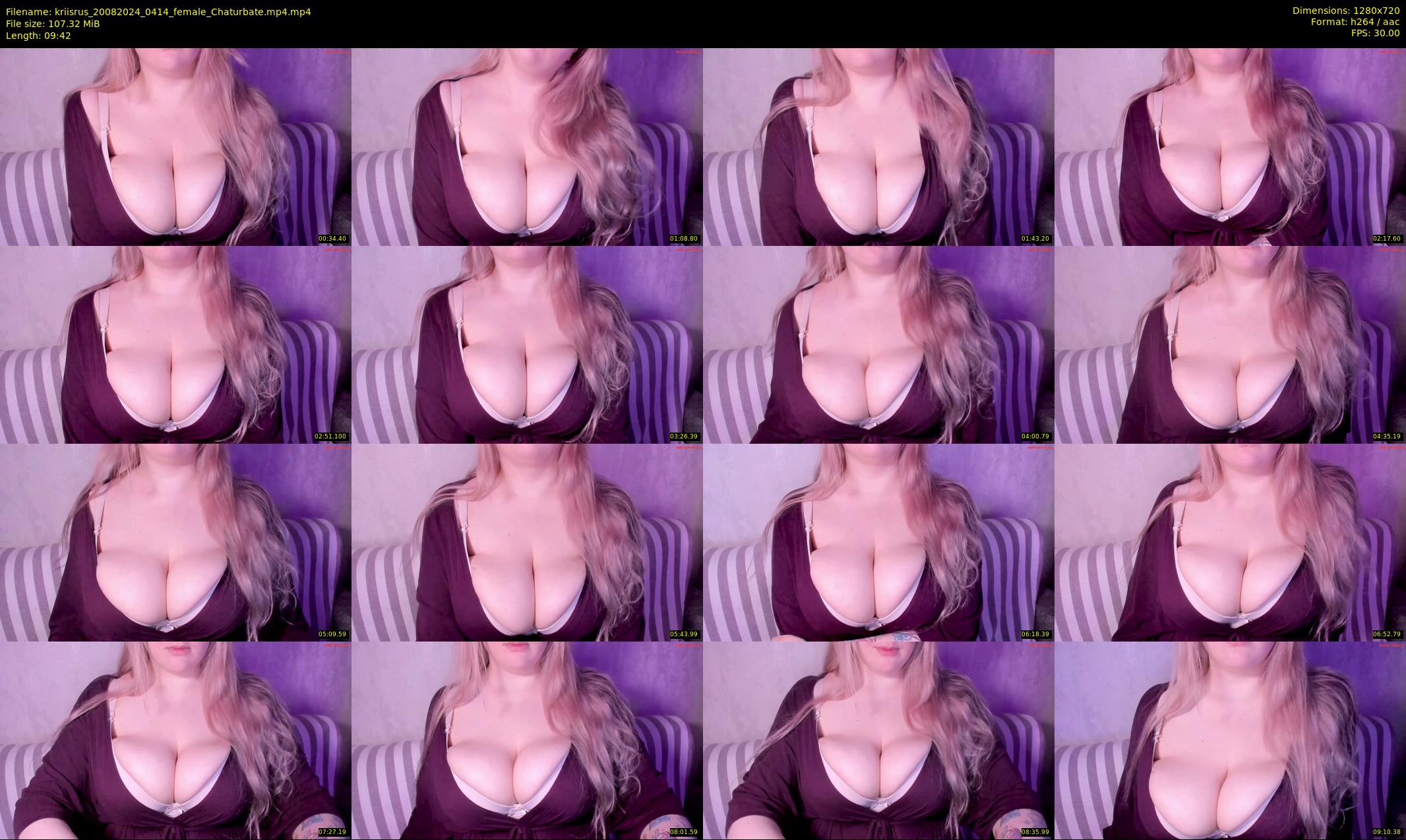 kriisrus — 10 minute Chaturbate female cam show recording, 720p, Aug 20, 2024