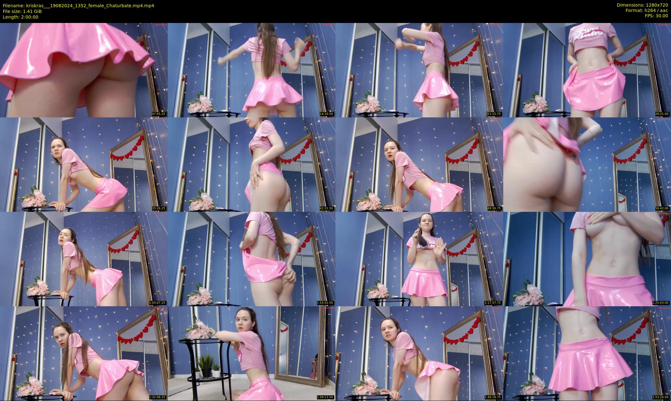 kriskras__ — 120 minute Chaturbate female cam show recording, 720p, Aug 19, 2024