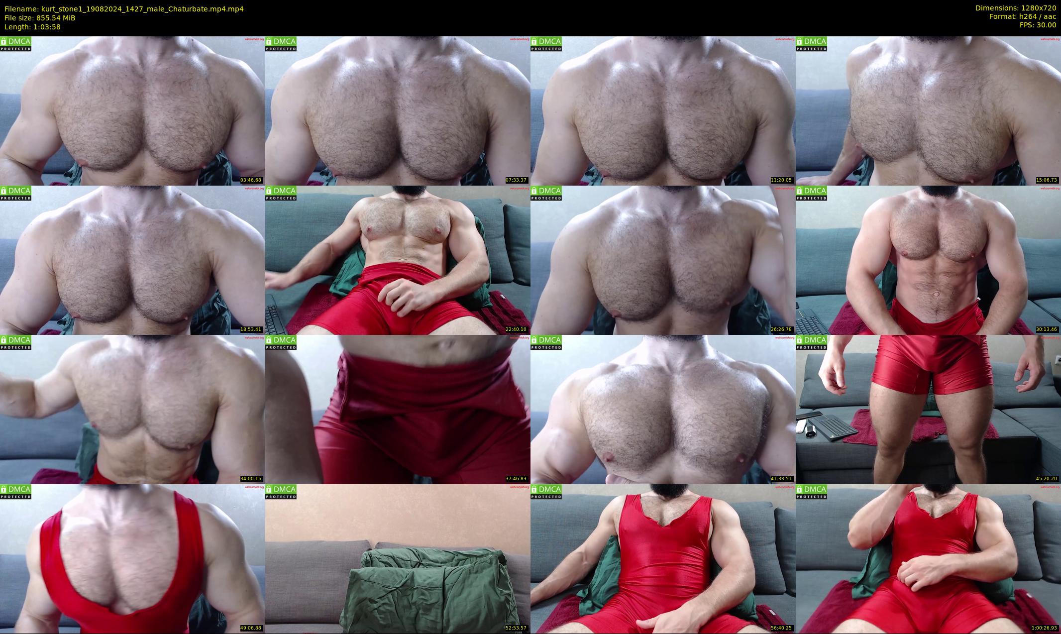 kurt_stone1 — 64 minute Chaturbate male cam show recording, 720p, Aug 19, 2024