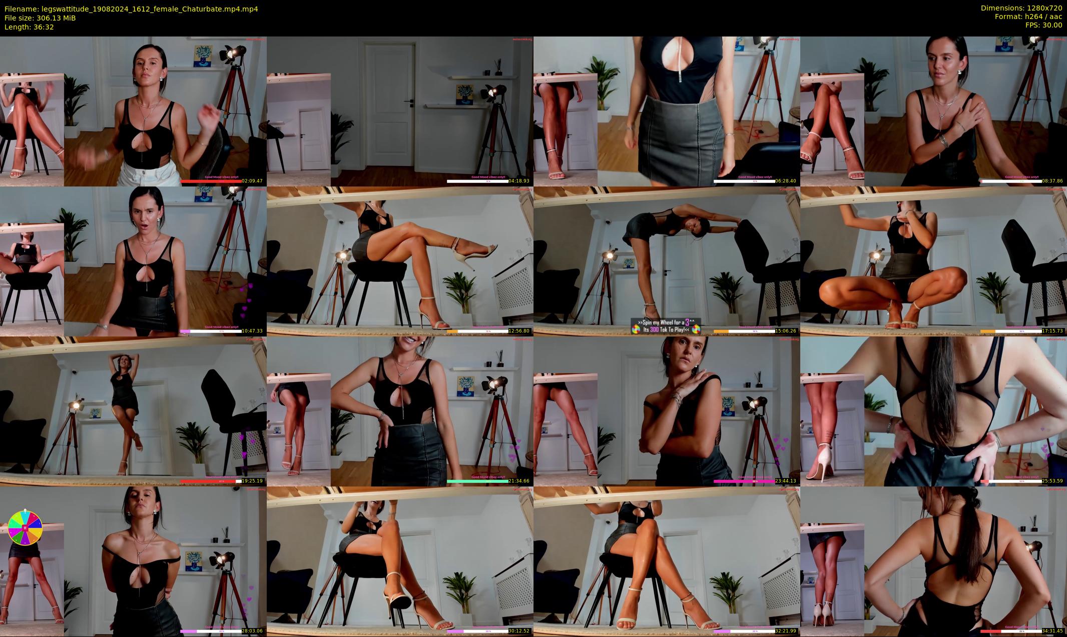 legswattitude — 37 minute Chaturbate female cam show recording, 720p, Aug 19, 2024