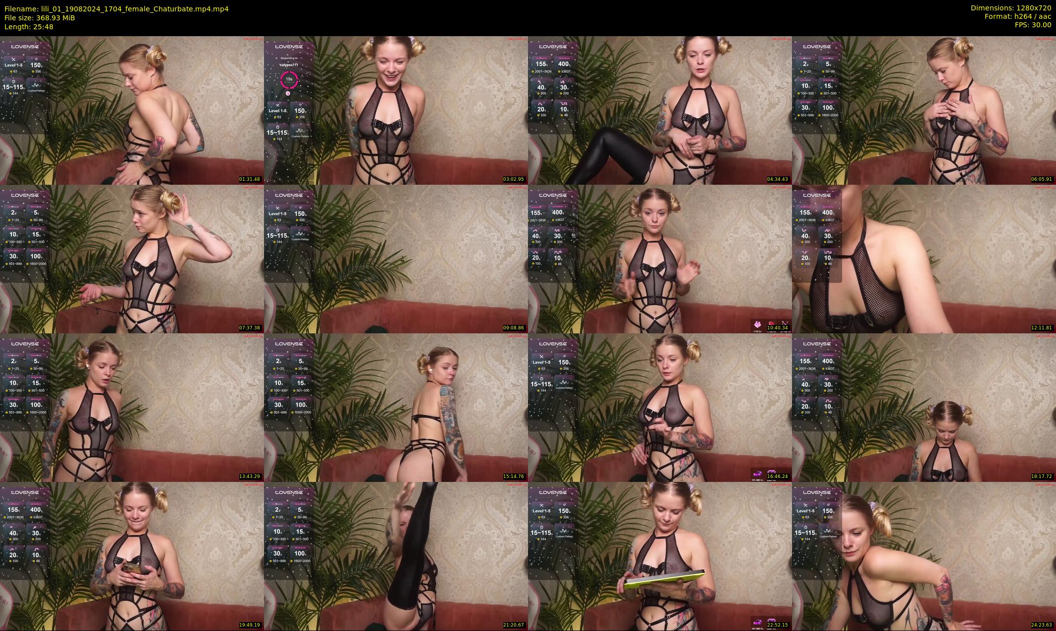 lili_01 — 26 minute Chaturbate female cam show recording, 720p, Aug 19, 2024