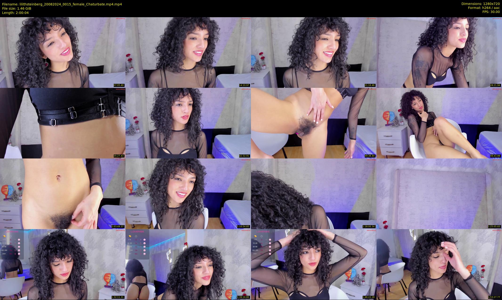 lilithsteinberg — 121 minute Chaturbate female cam show recording, 720p, Aug 20, 2024