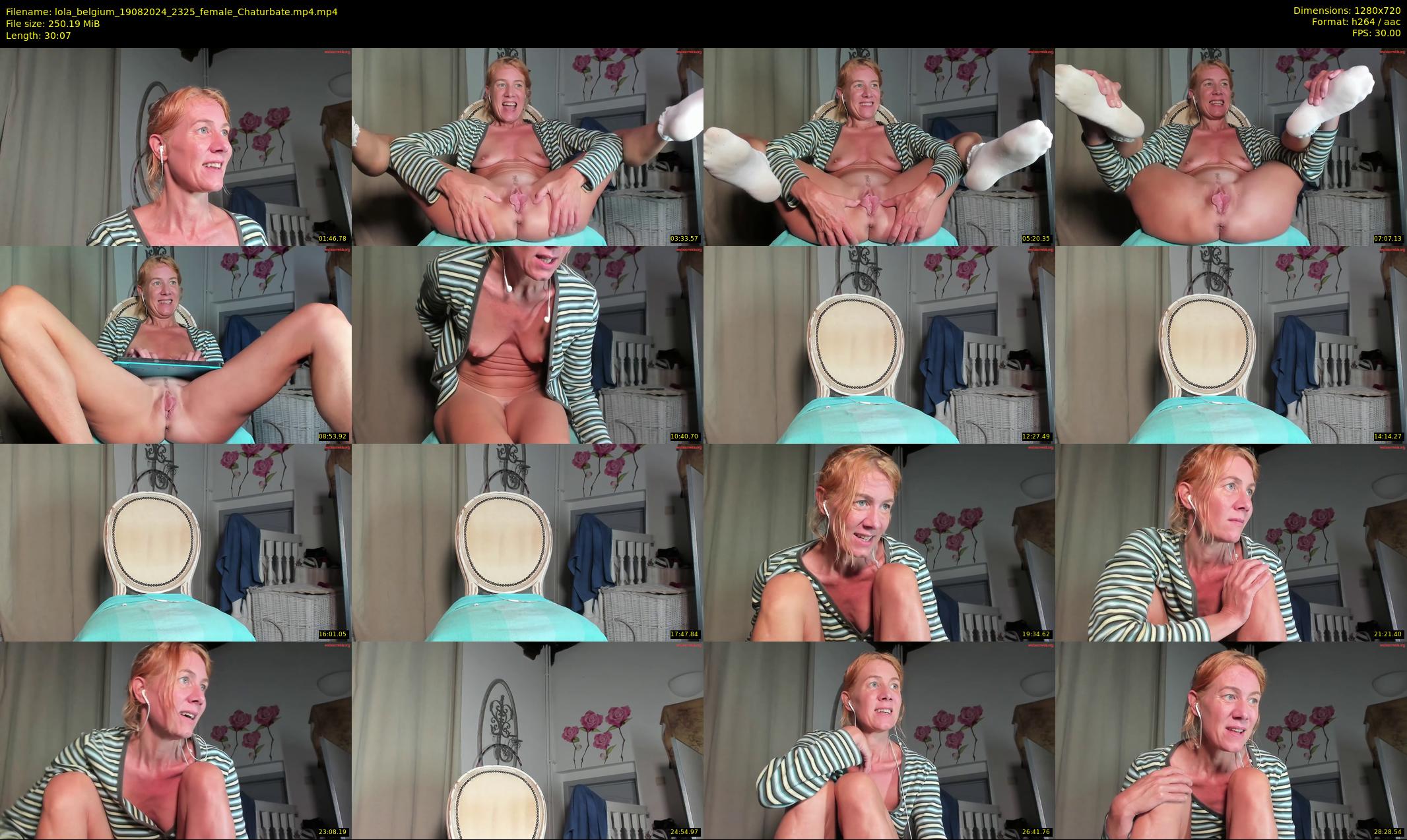 lola_belgium — 31 minute Chaturbate female cam show recording, 720p, Aug 19, 2024