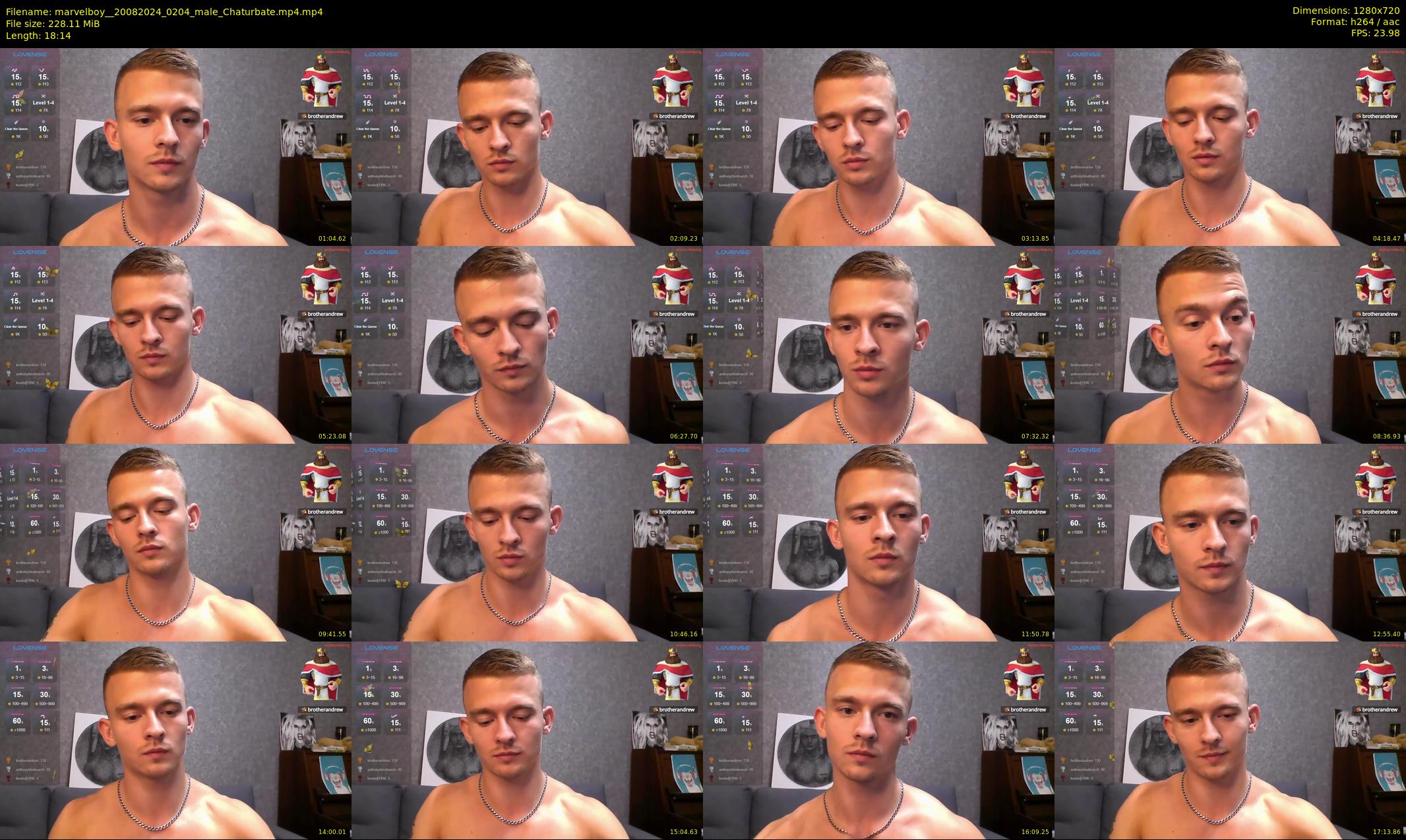 marvelboy_ — 19 minute Chaturbate male cam show recording, 720p, Aug 20, 2024