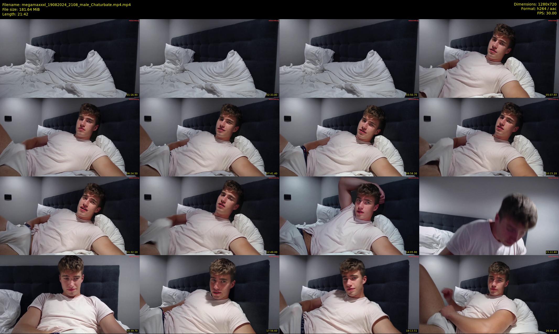 megamaxxxl — 22 minute Chaturbate male cam show recording, 720p, Aug 19, 2024