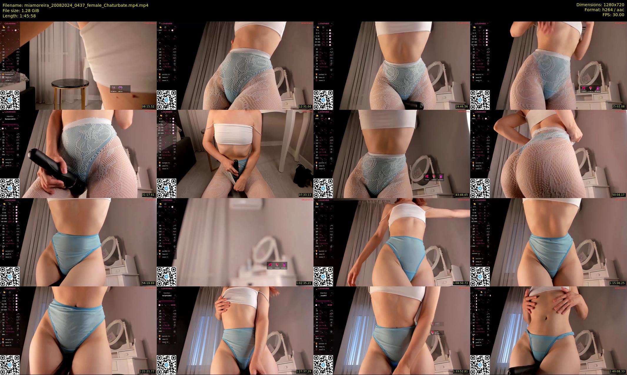 miamoreira — 106 minute Chaturbate female cam show recording, 720p, Aug 20, 2024