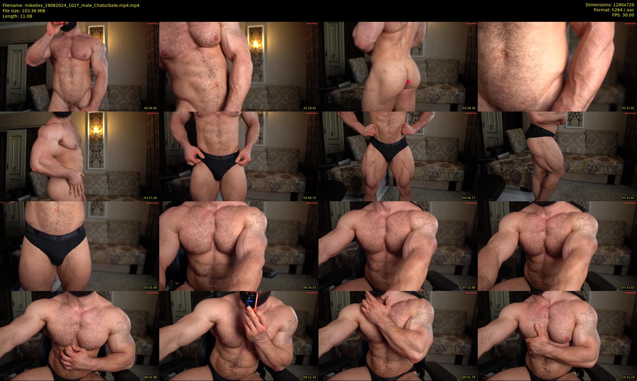 mike0xx — 12 minute Chaturbate male cam show recording, 720p, Aug 19, 2024