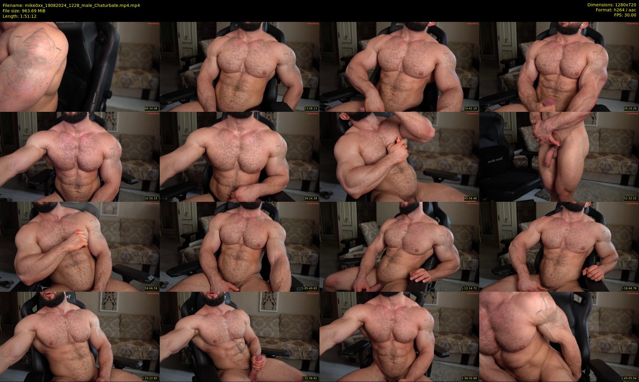 mike0xx — 112 minute Chaturbate male cam show recording, 720p, Aug 19, 2024