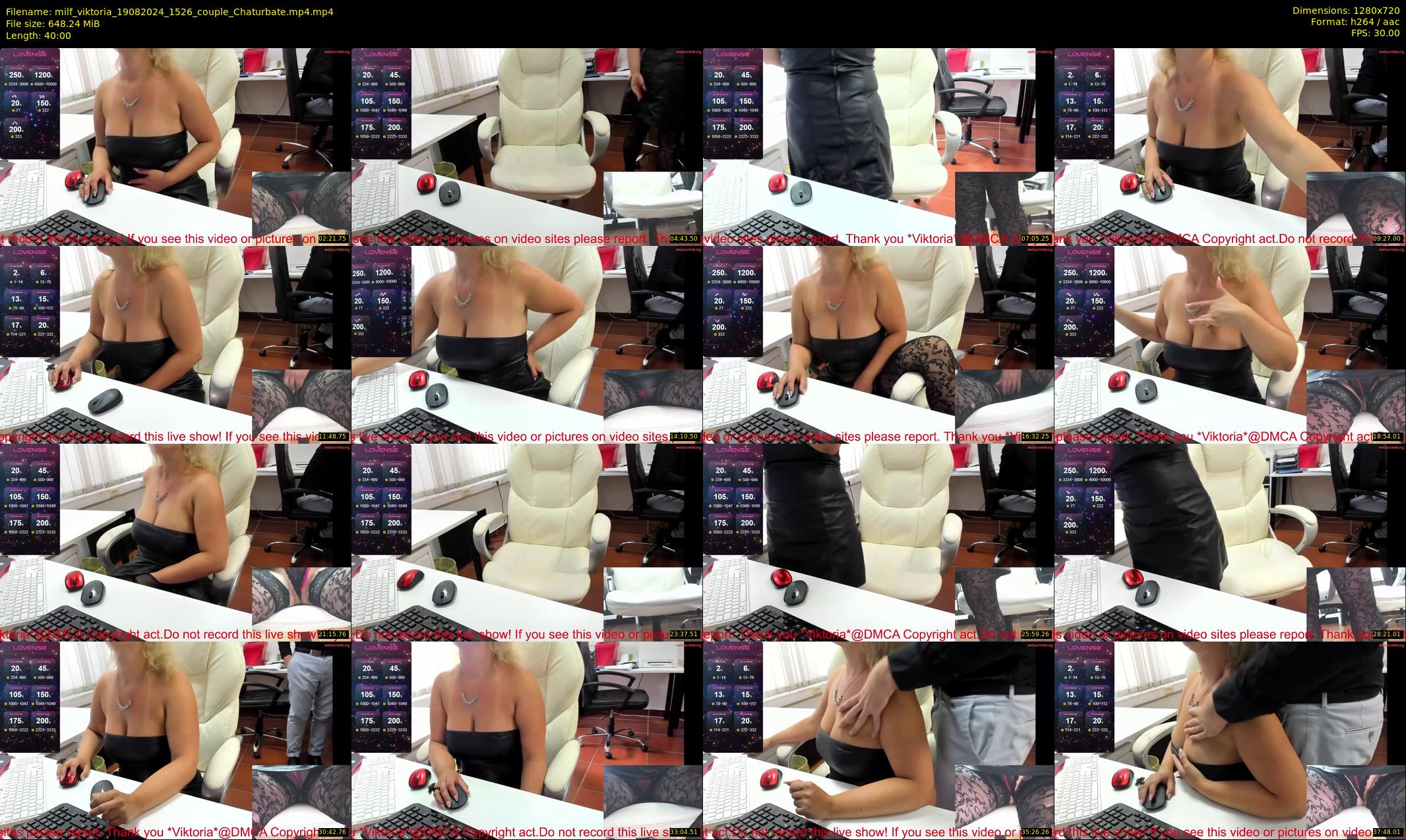 milf_viktoria — 40 minute Chaturbate female cam show recording, 720p, Aug 19, 2024